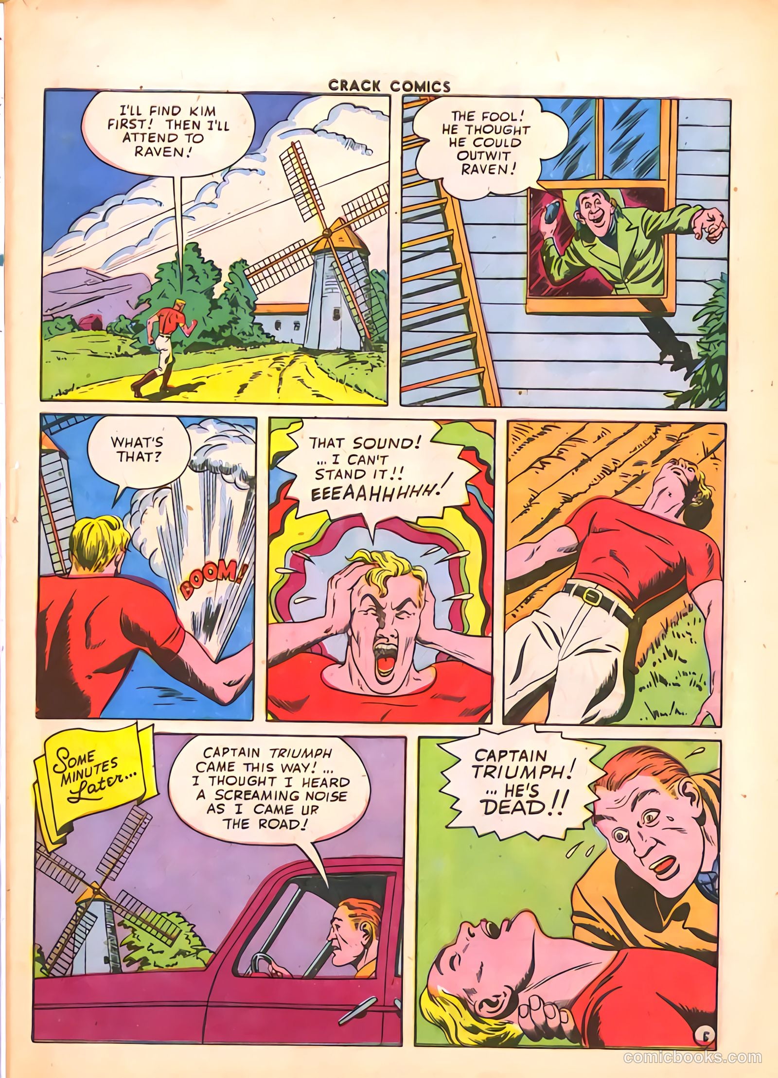 Crack Comics #34 (1944) — page 7 of 60
