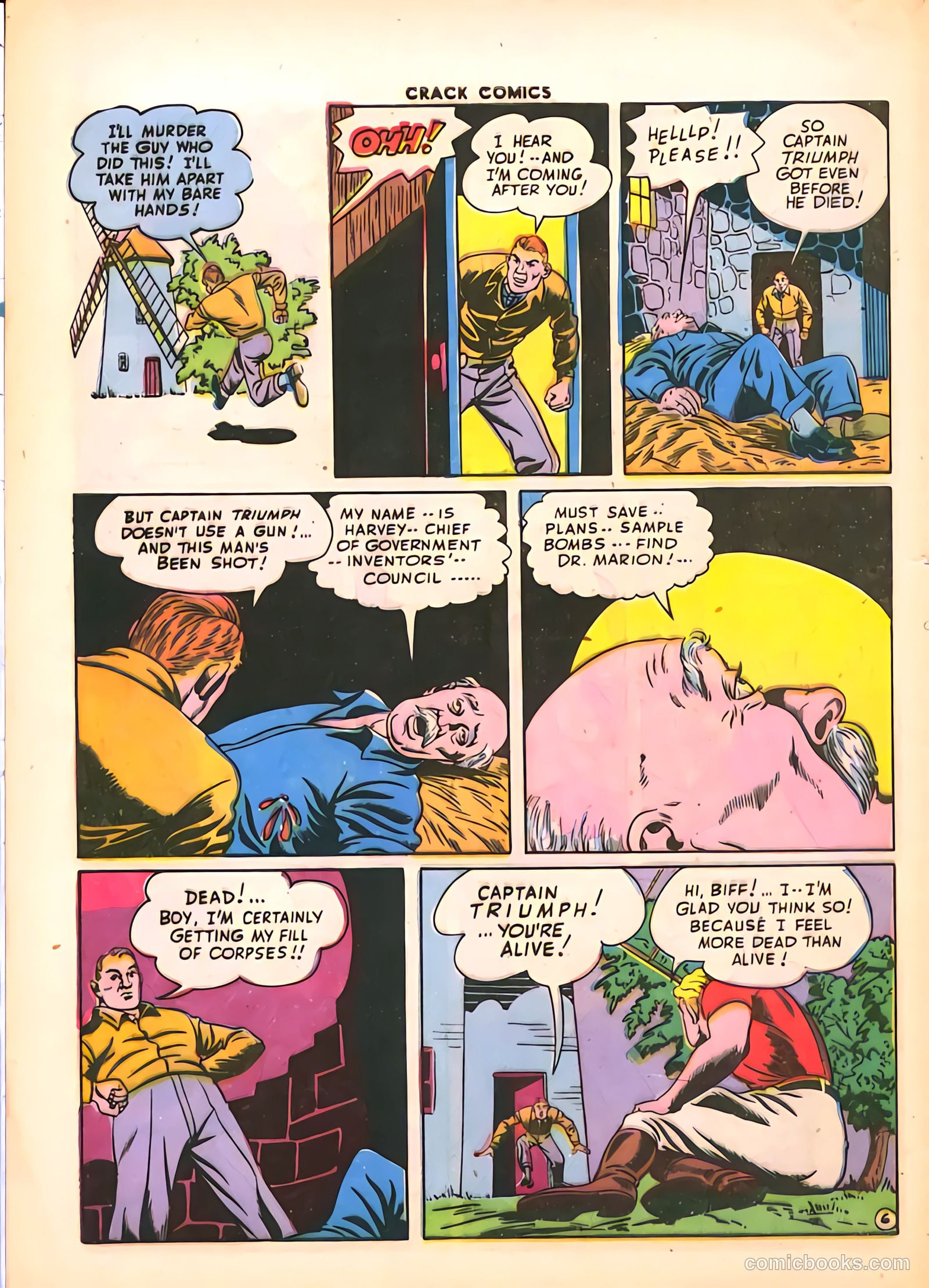 Crack Comics #34 (1944) — page 8 of 60