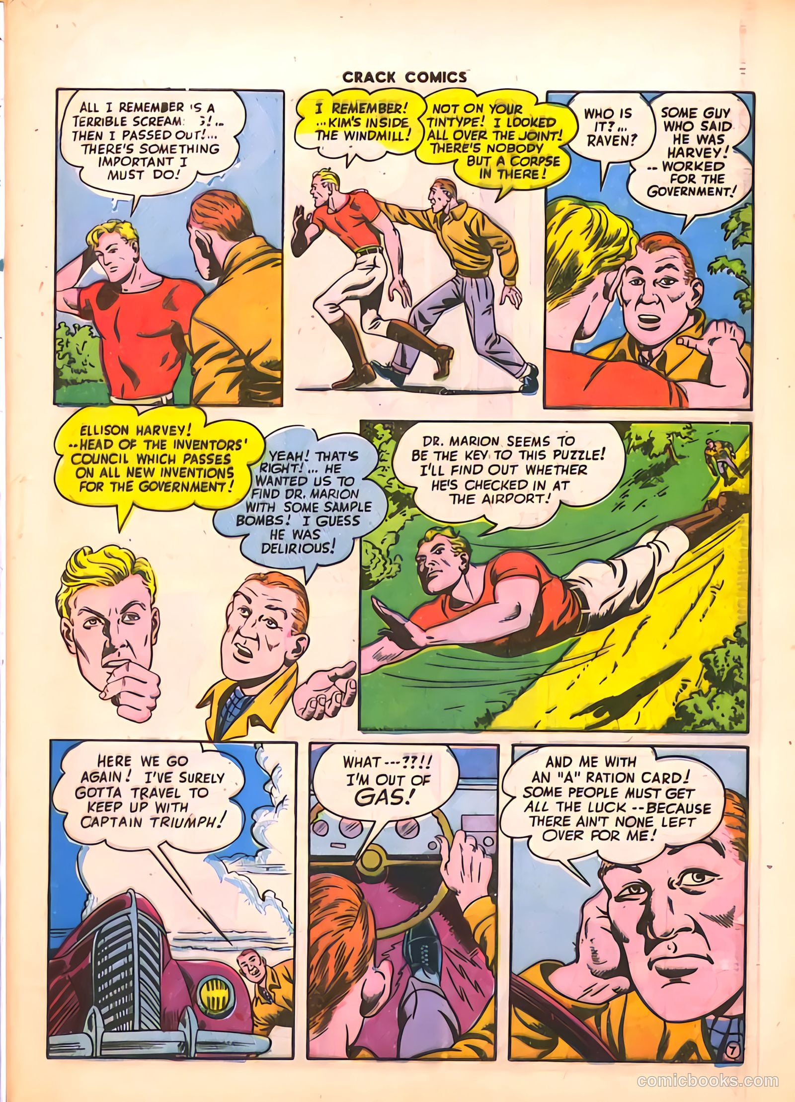 Crack Comics #34 (1944) — page 9 of 60