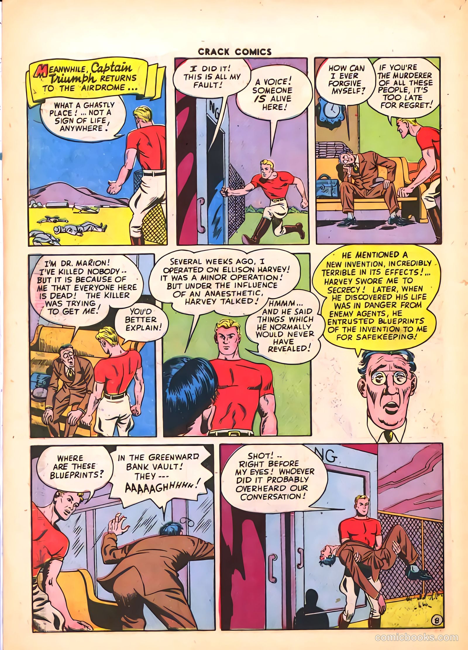 Crack Comics #34 (1944) — page 10 of 60