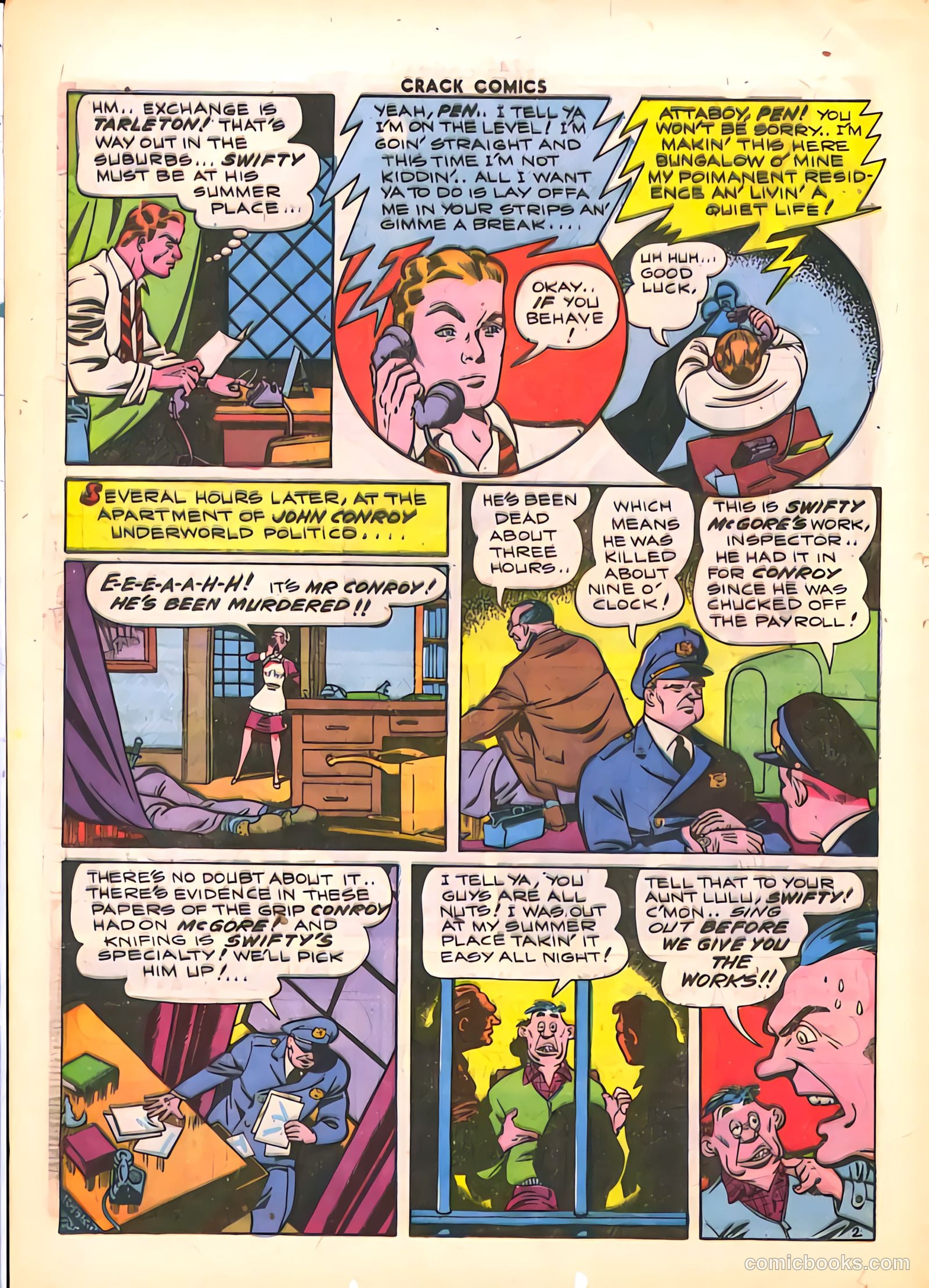 Crack Comics #34 (1944) — page 20 of 60