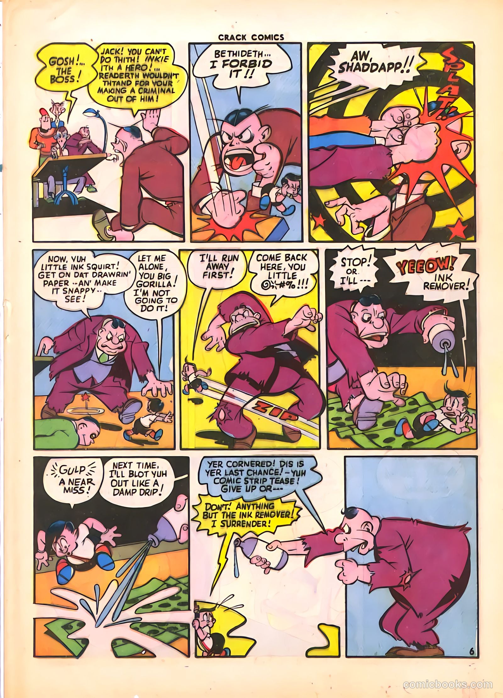 Crack Comics #34 (1944) — page 37 of 60