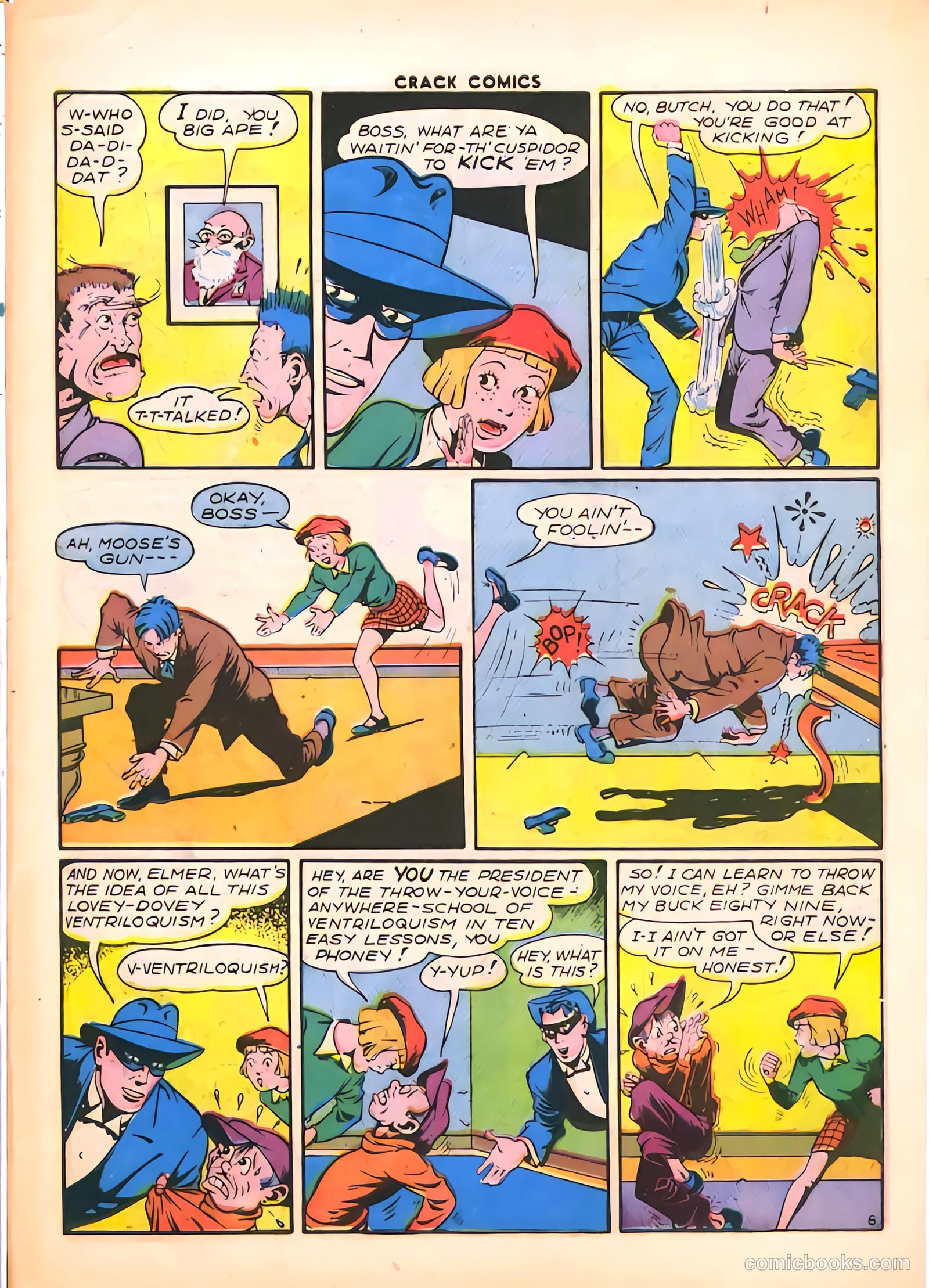 Crack Comics #34 (1944) — page 57 of 60