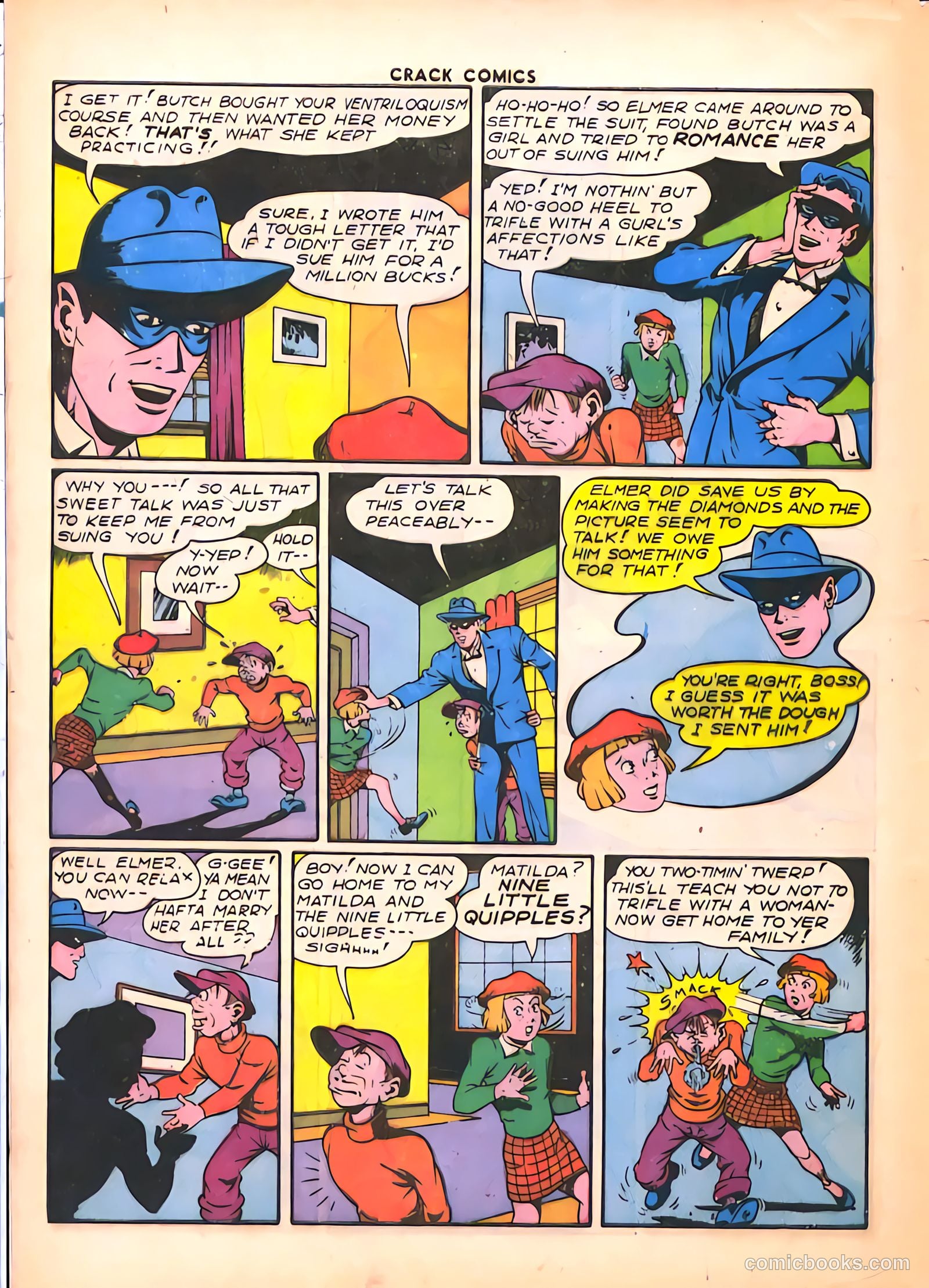 Crack Comics #34 (1944) — page 58 of 60