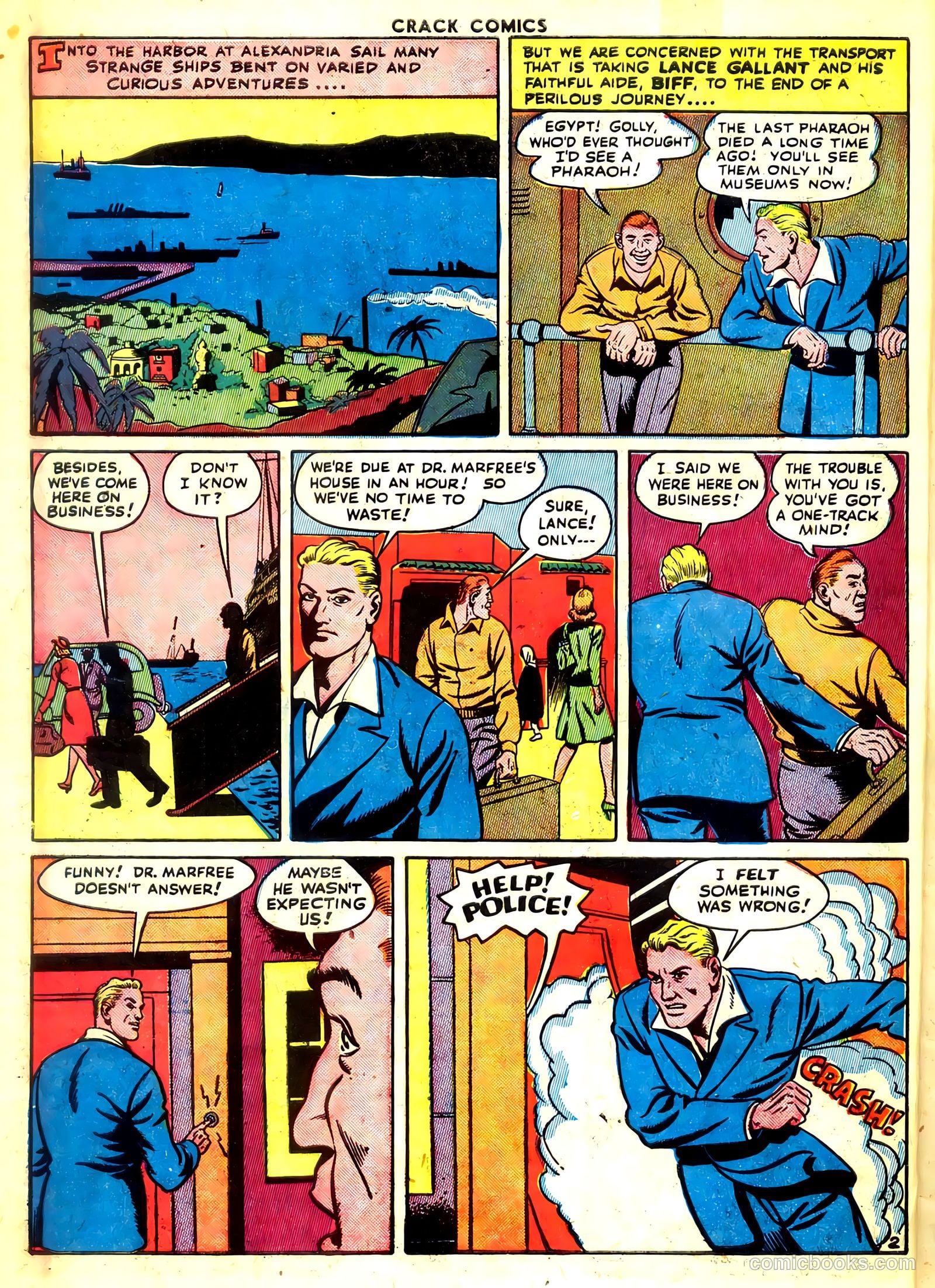 Crack Comics #35 (1944) — page 4 of 60
