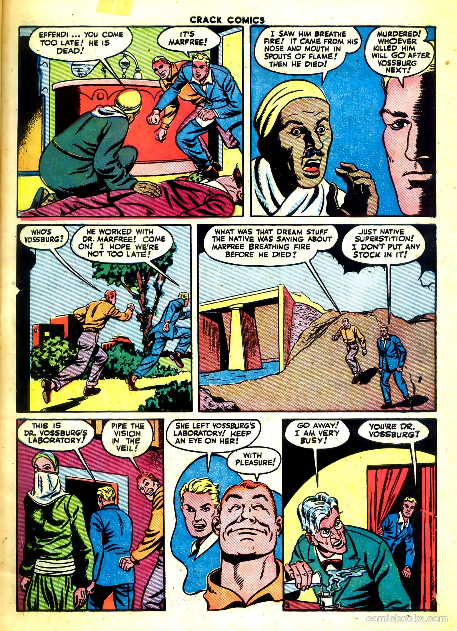 Crack Comics #35 (1944) — page 5 of 60