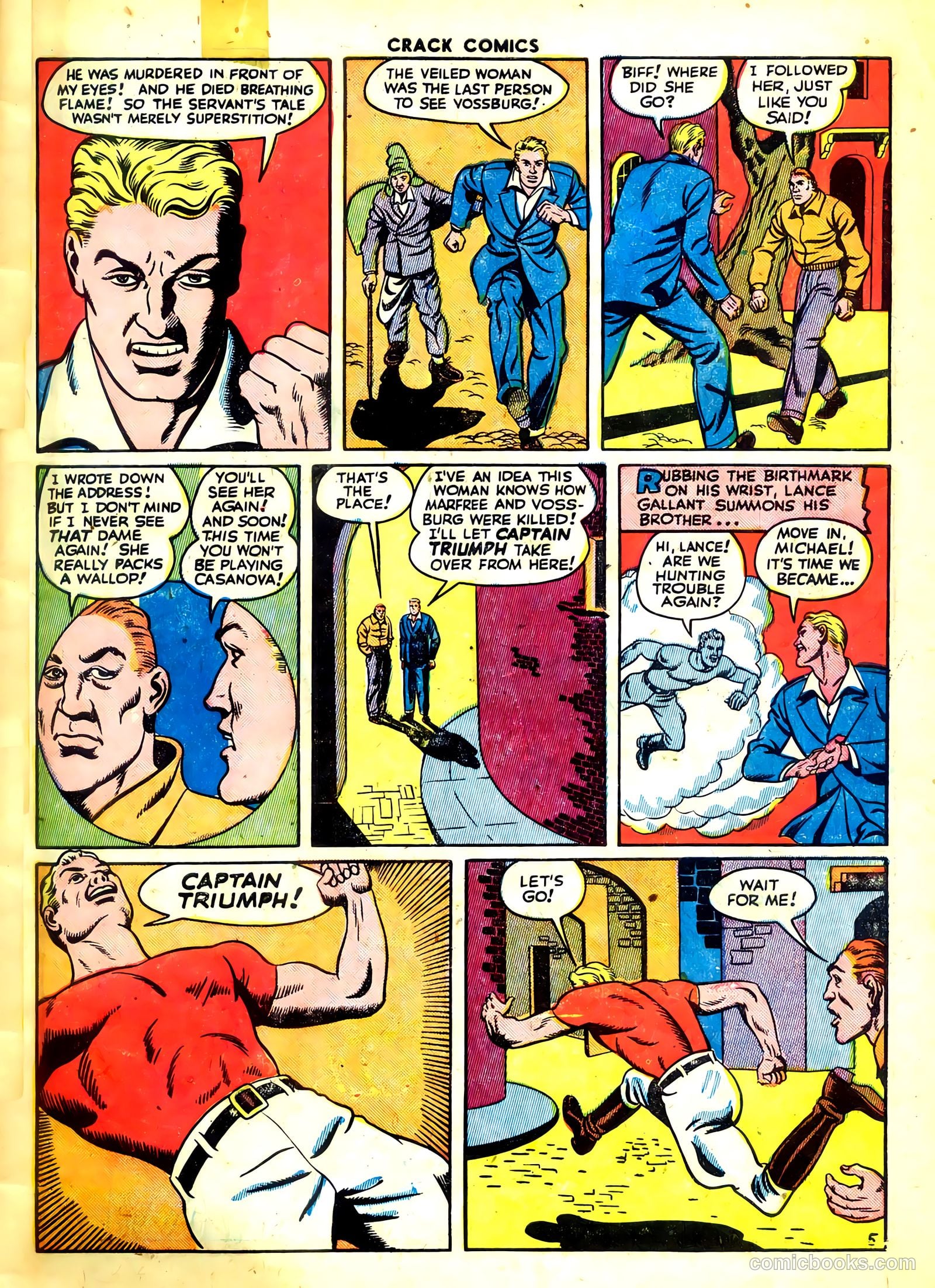 Crack Comics #35 (1944) — page 7 of 60