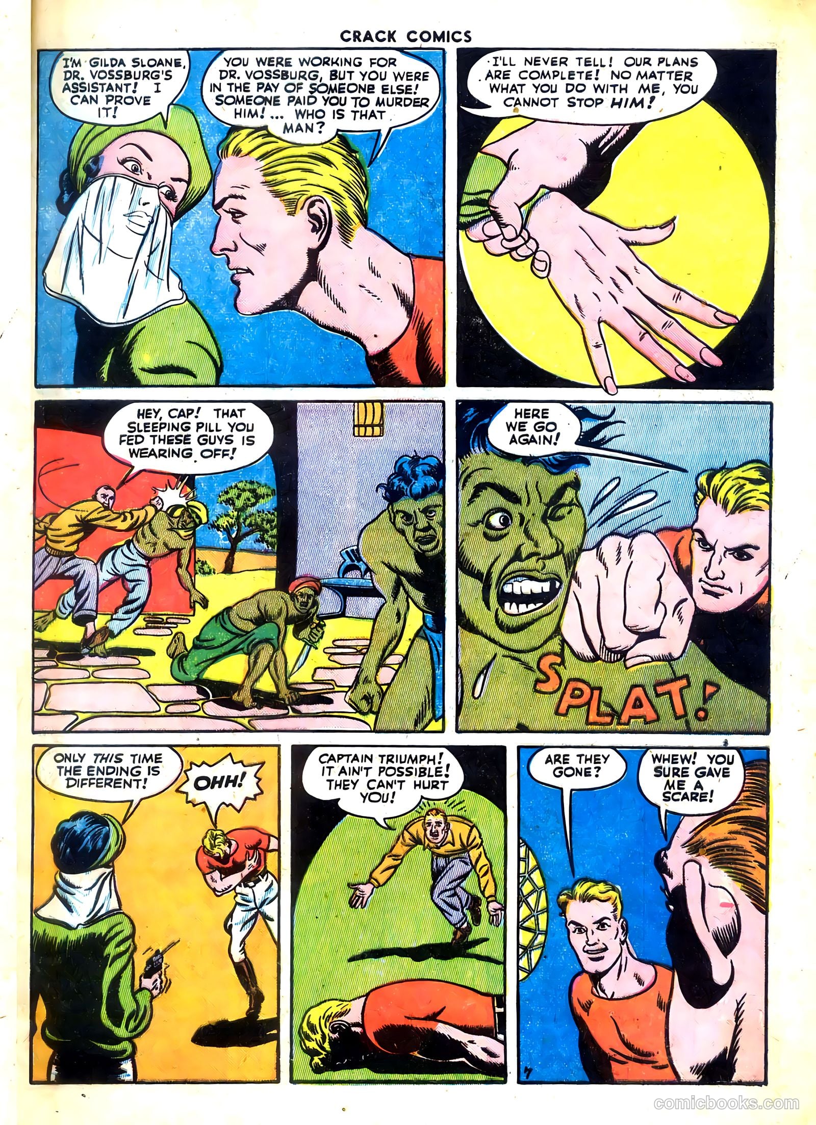 Crack Comics #35 (1944) — page 9 of 60