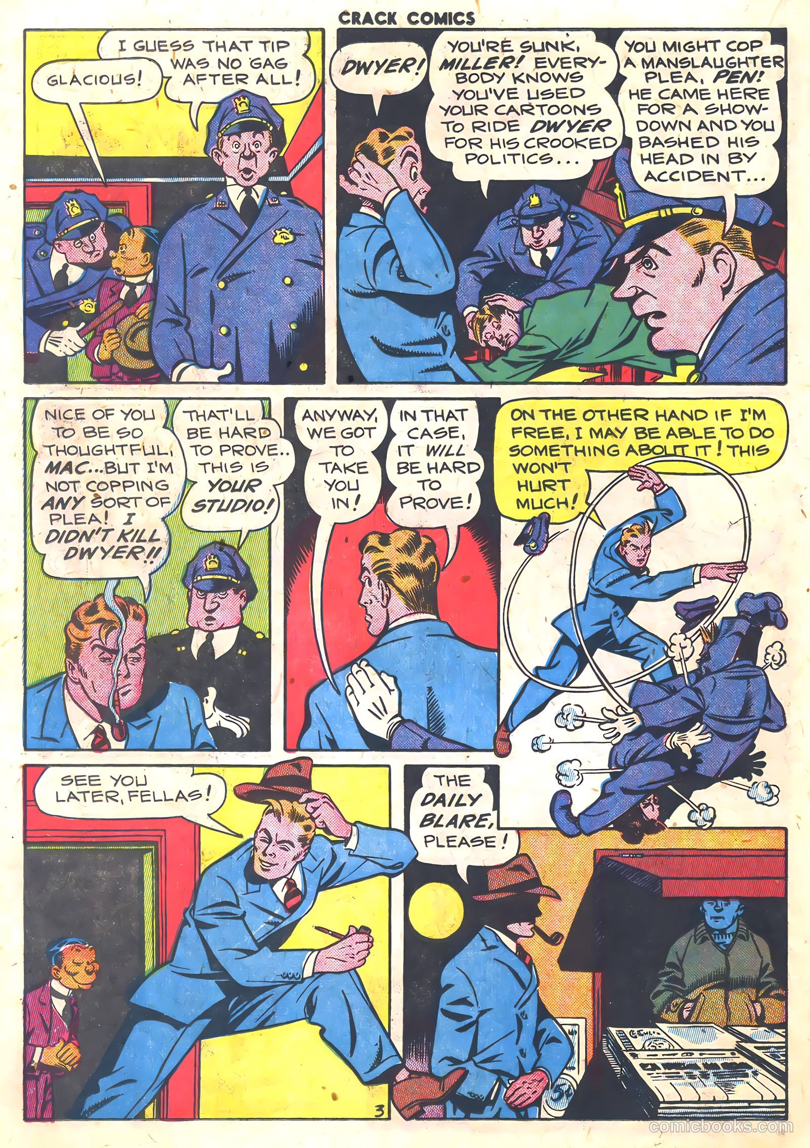 Crack Comics #35 (1944) — page 22 of 60