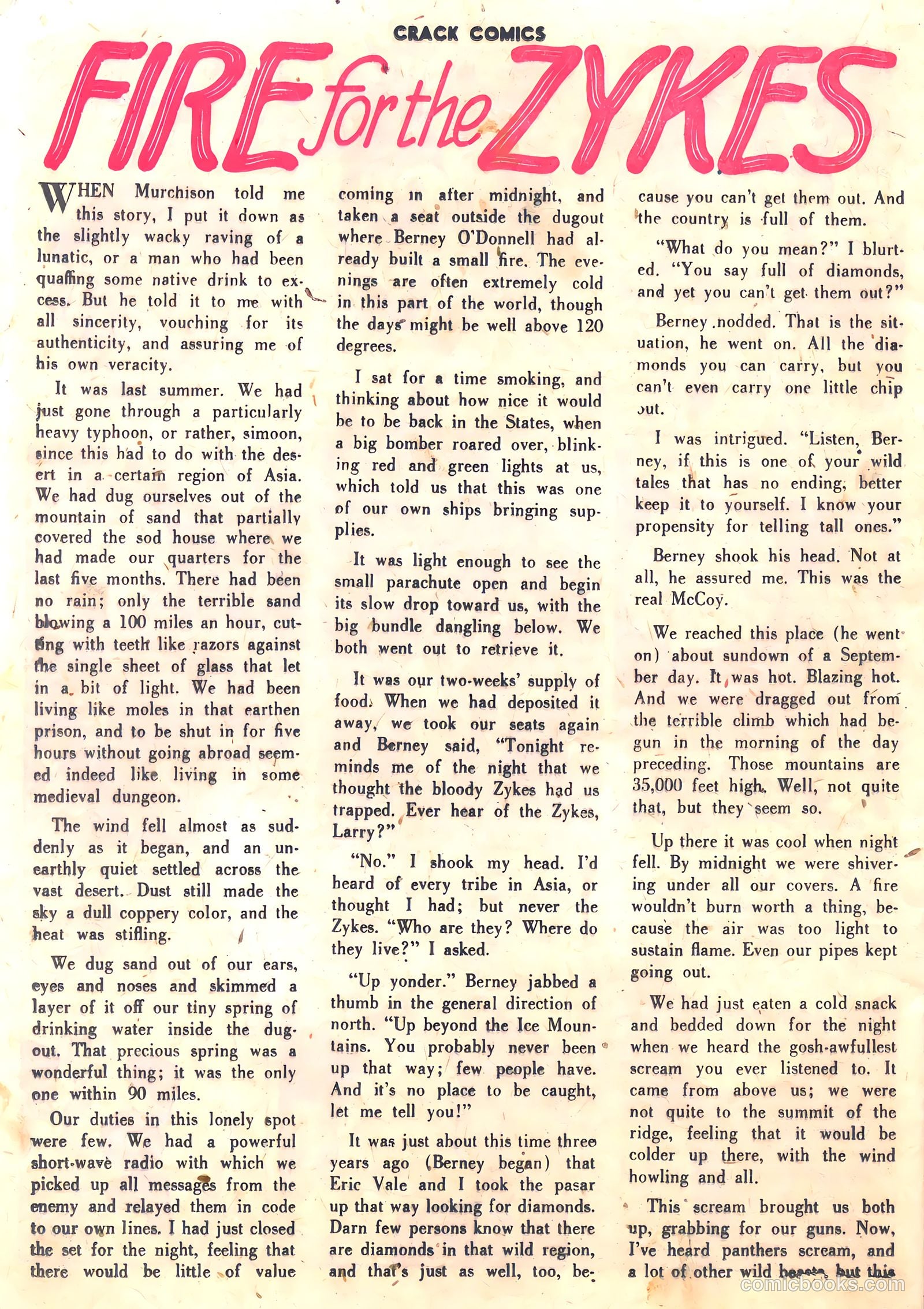 Crack Comics #35 (1944) — page 40 of 60