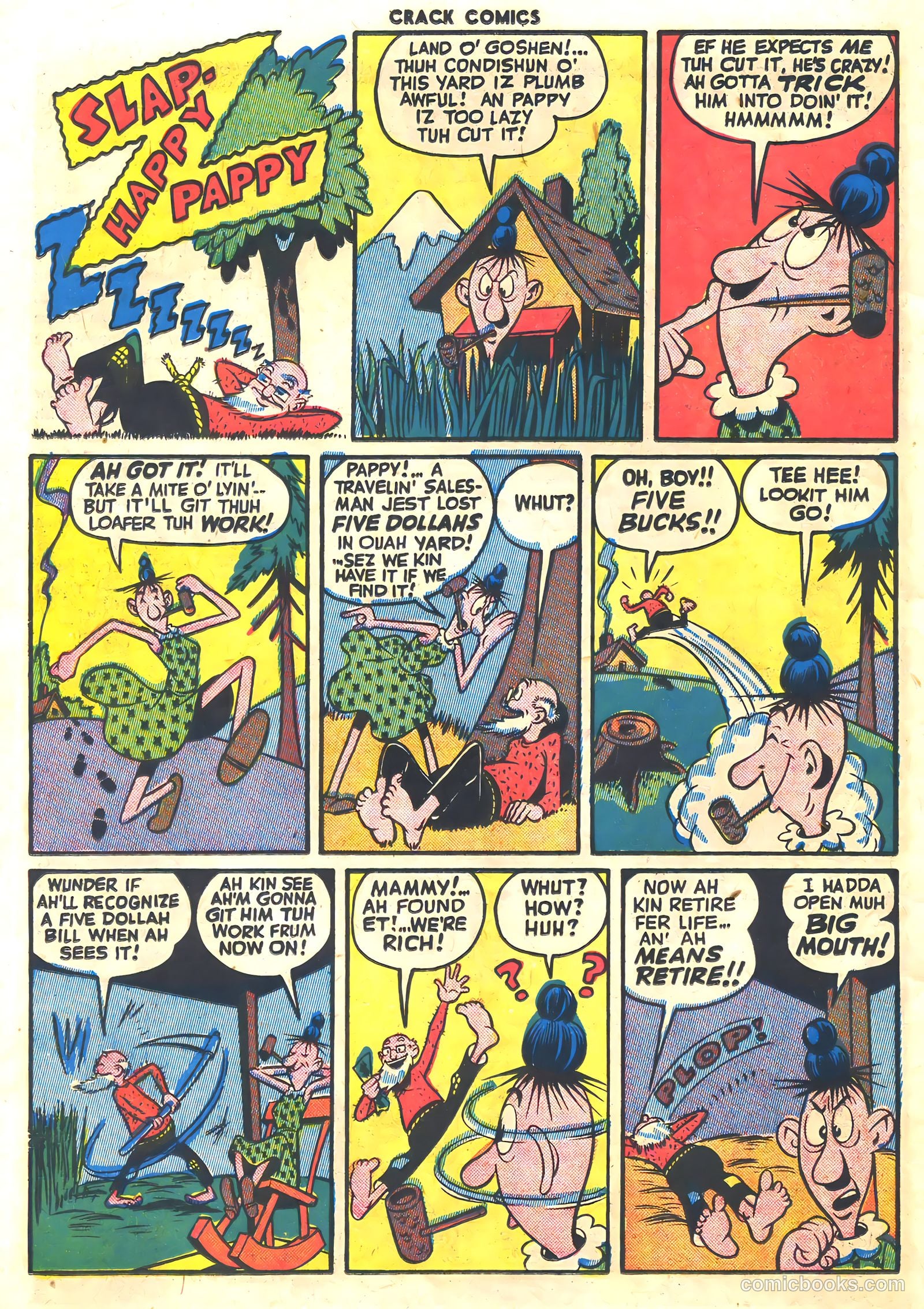 Crack Comics #35 (1944) — page 42 of 60