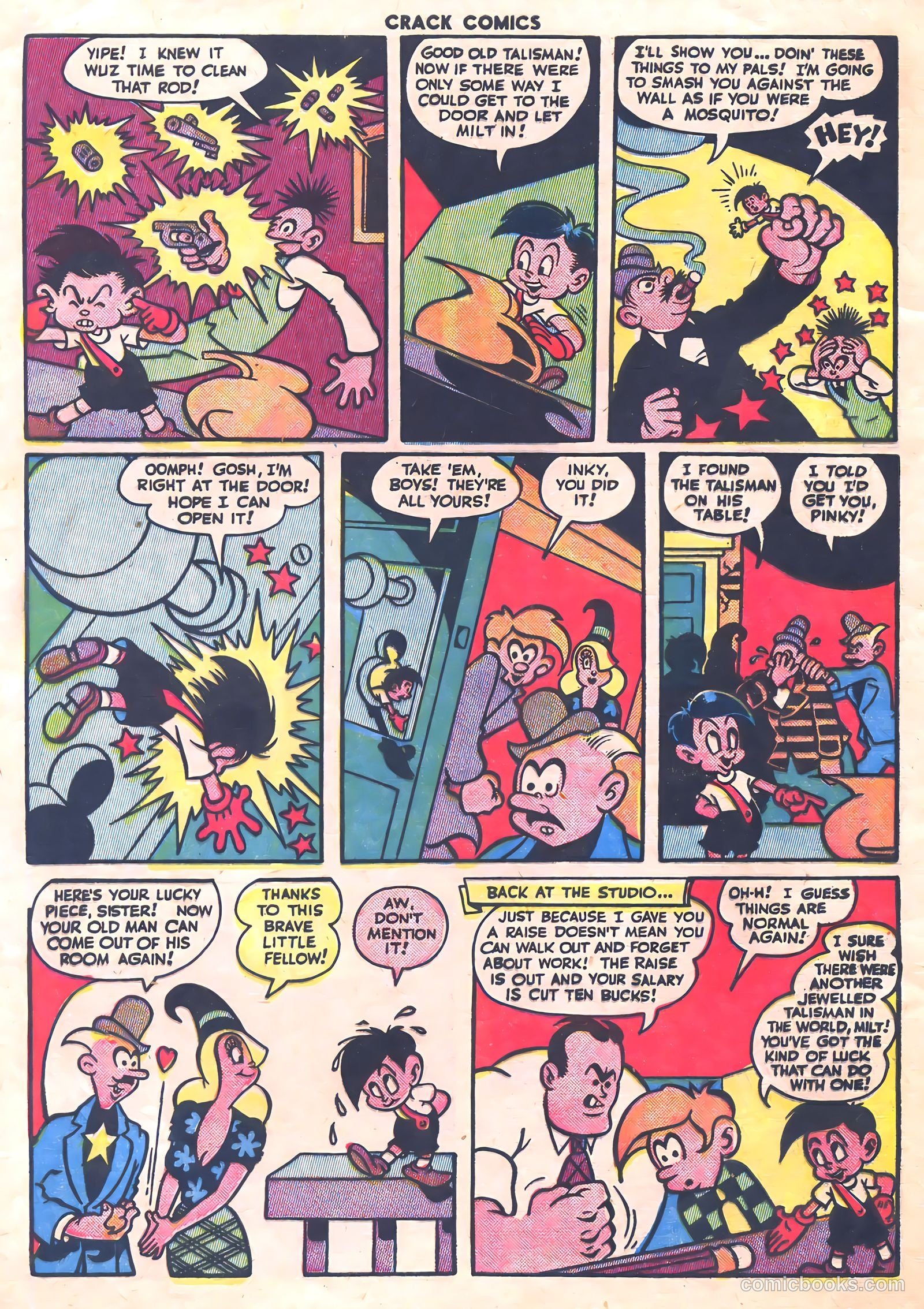 Crack Comics #35 (1944) — page 58 of 60