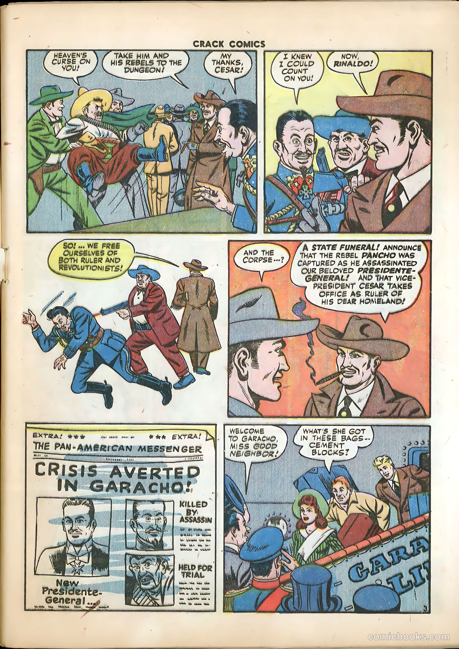 Crack Comics #36 (1944) — page 5 of 60