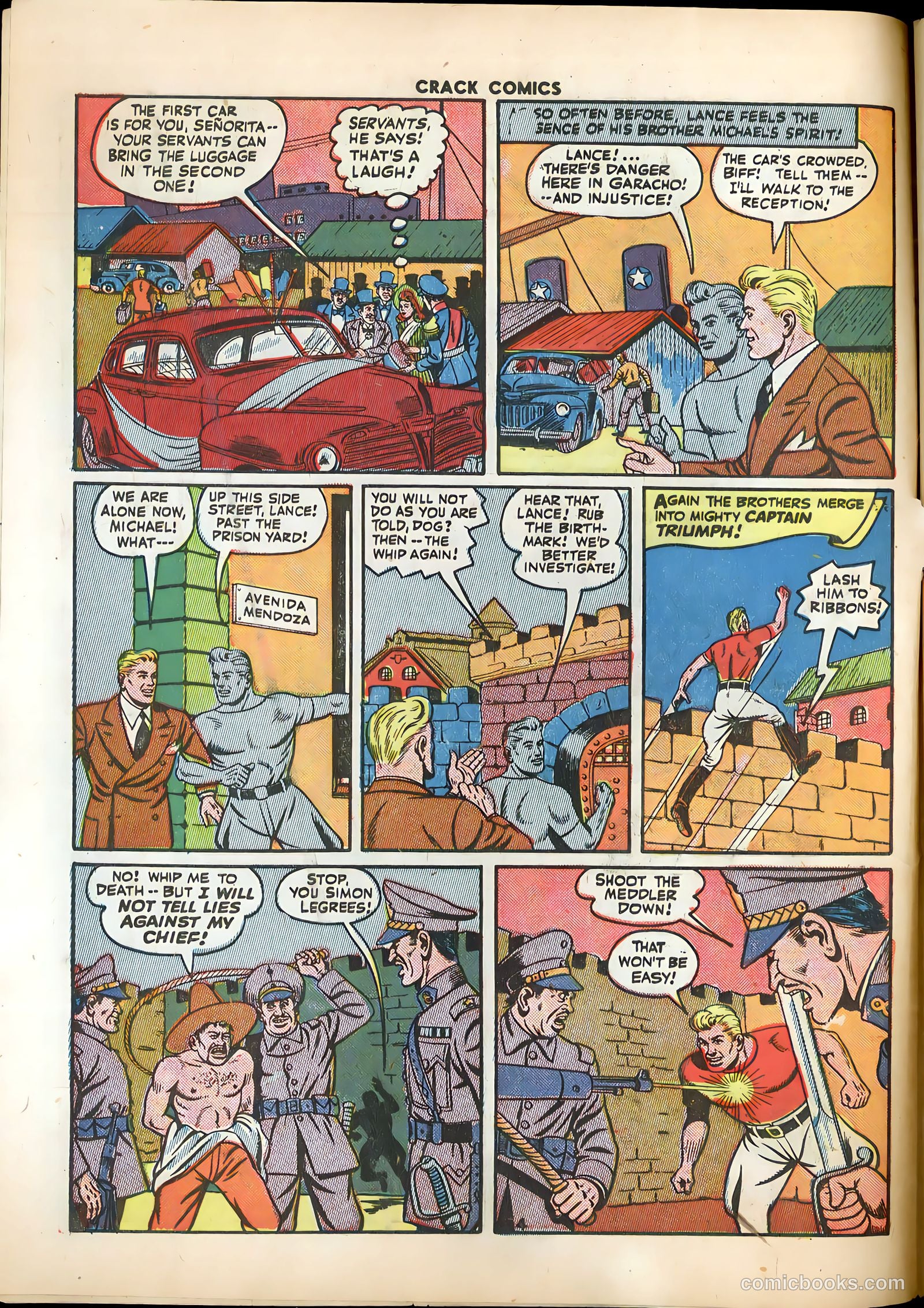 Crack Comics #36 (1944) — page 6 of 60