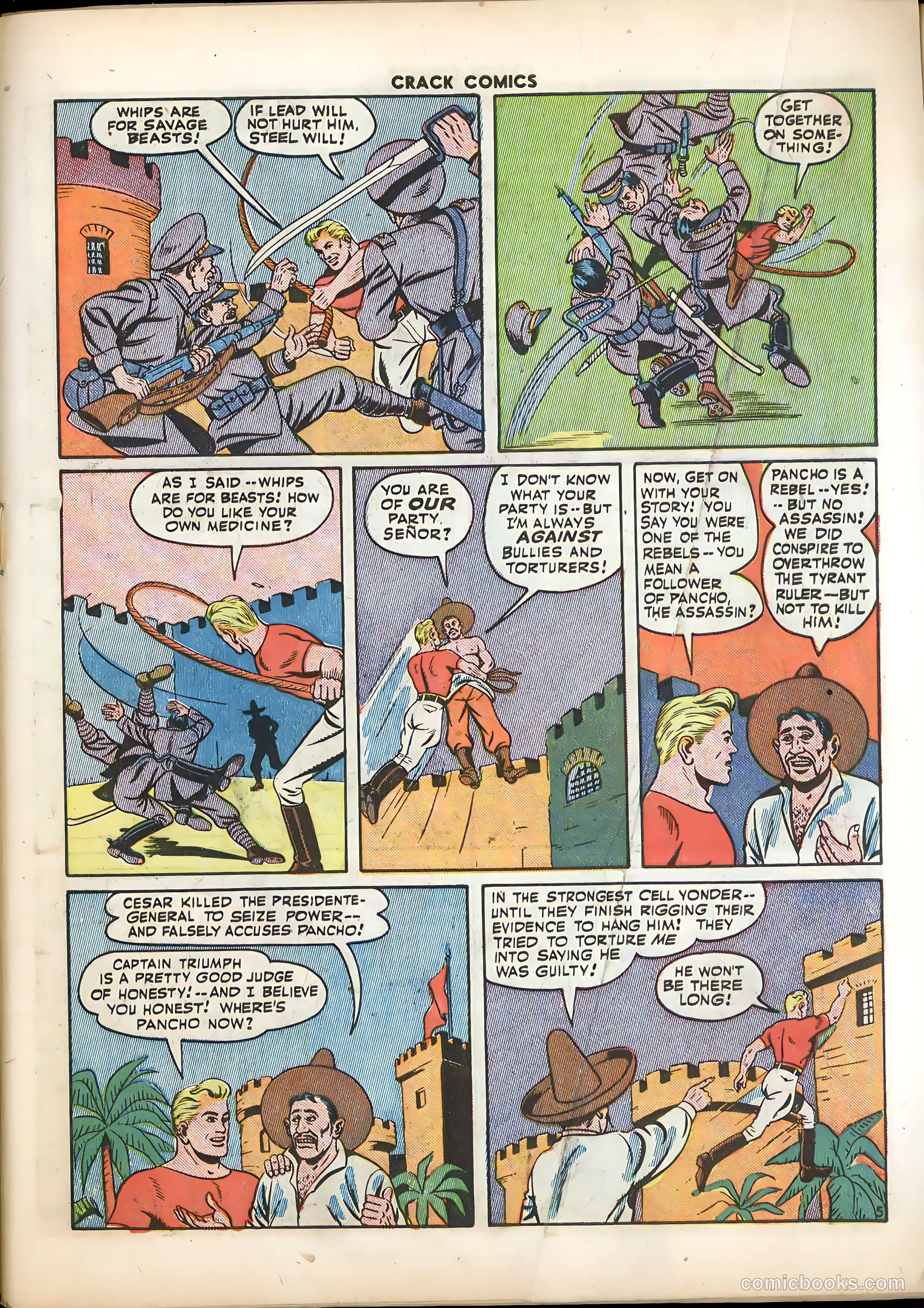 Crack Comics #36 (1944) — page 7 of 60
