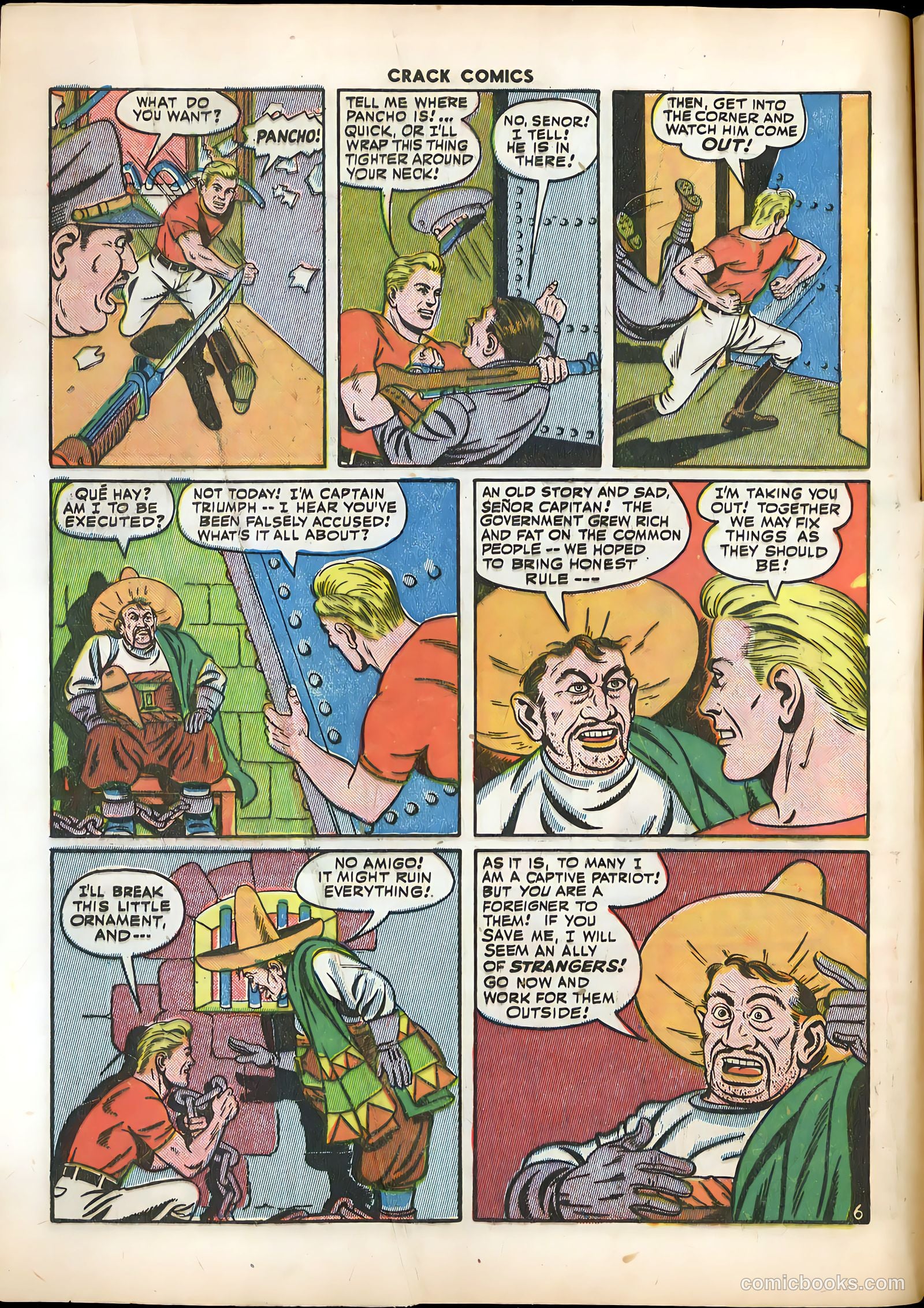 Crack Comics #36 (1944) — page 8 of 60