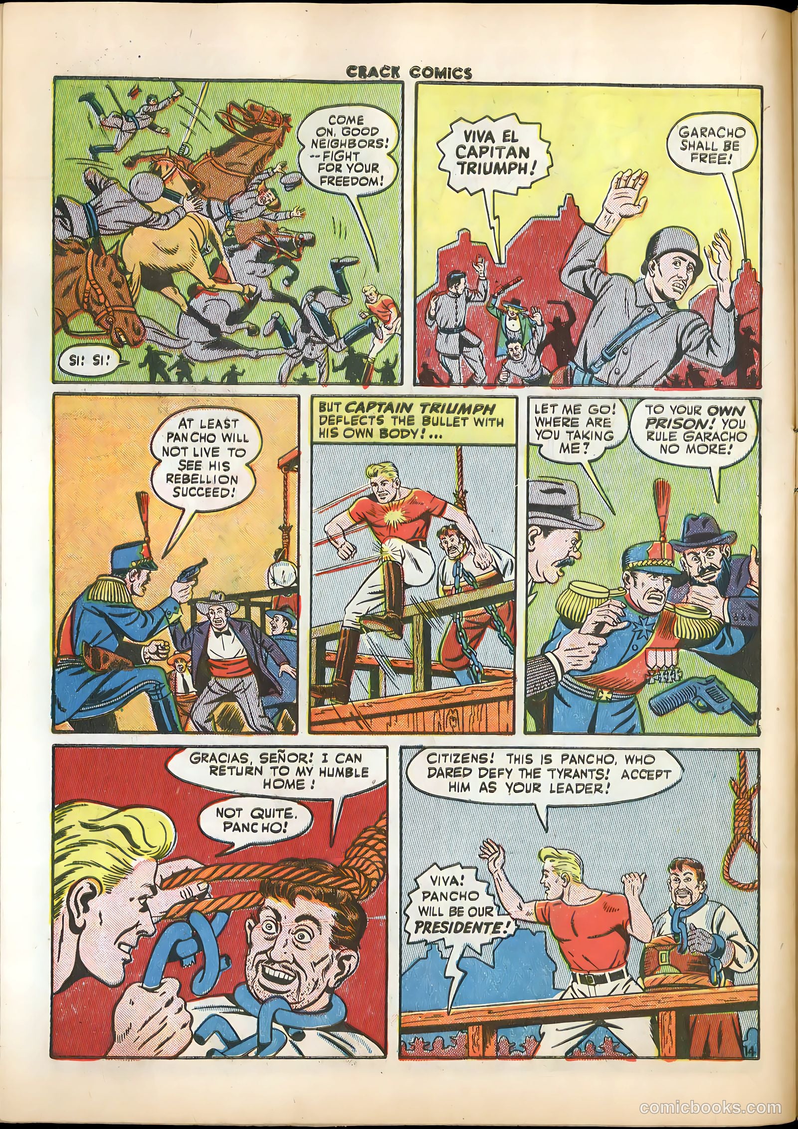 Crack Comics #36 (1944) — page 16 of 60