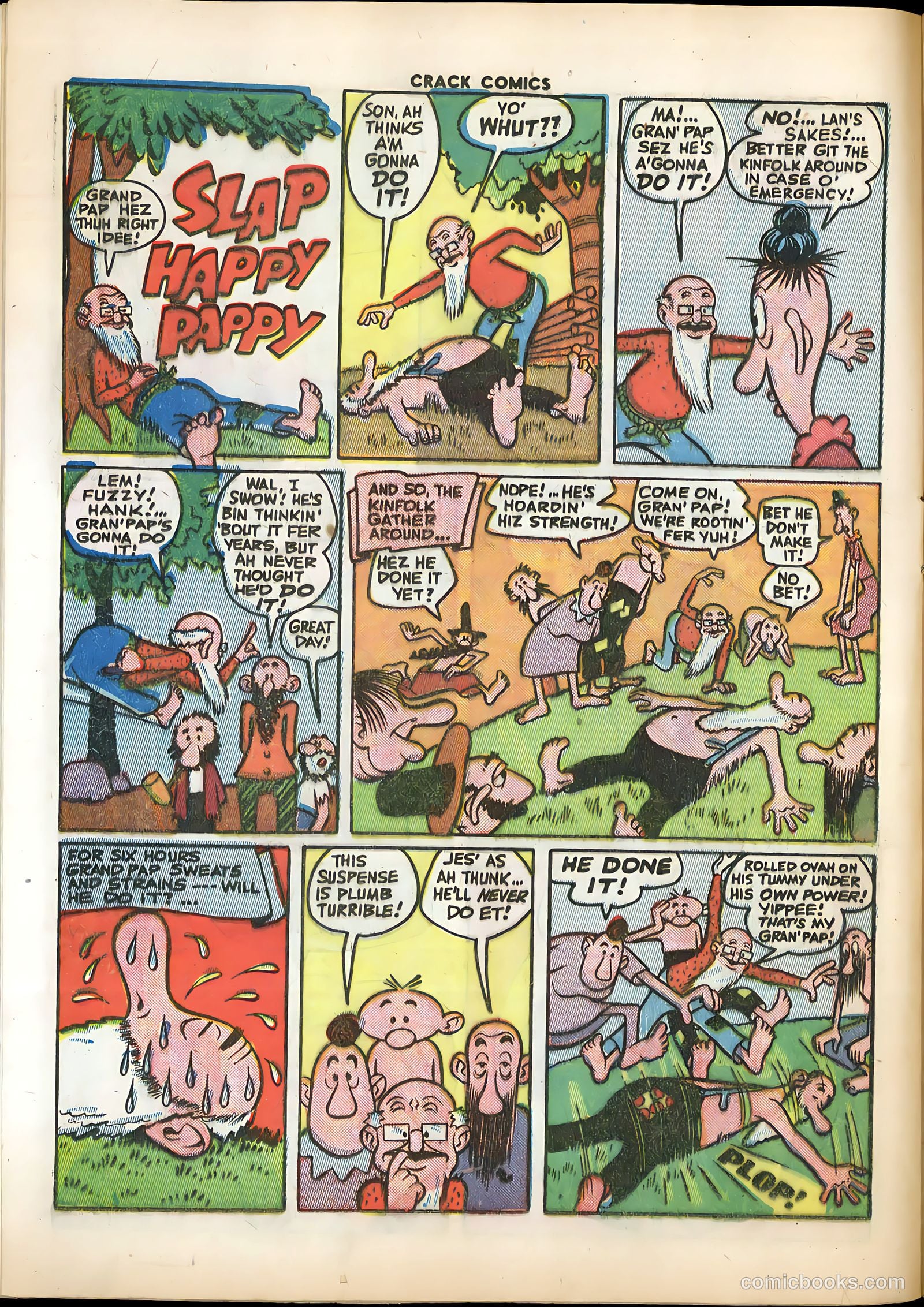 Crack Comics #36 (1944) — page 18 of 60