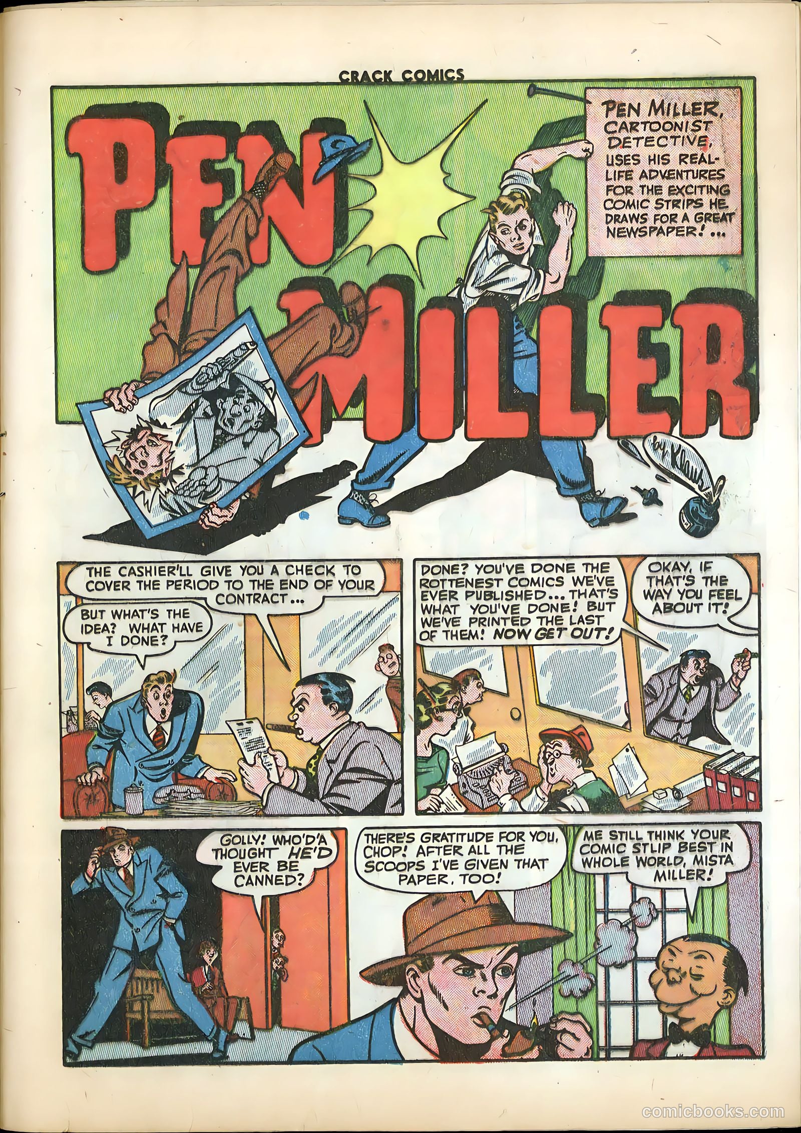 Crack Comics #36 (1944) — page 19 of 60