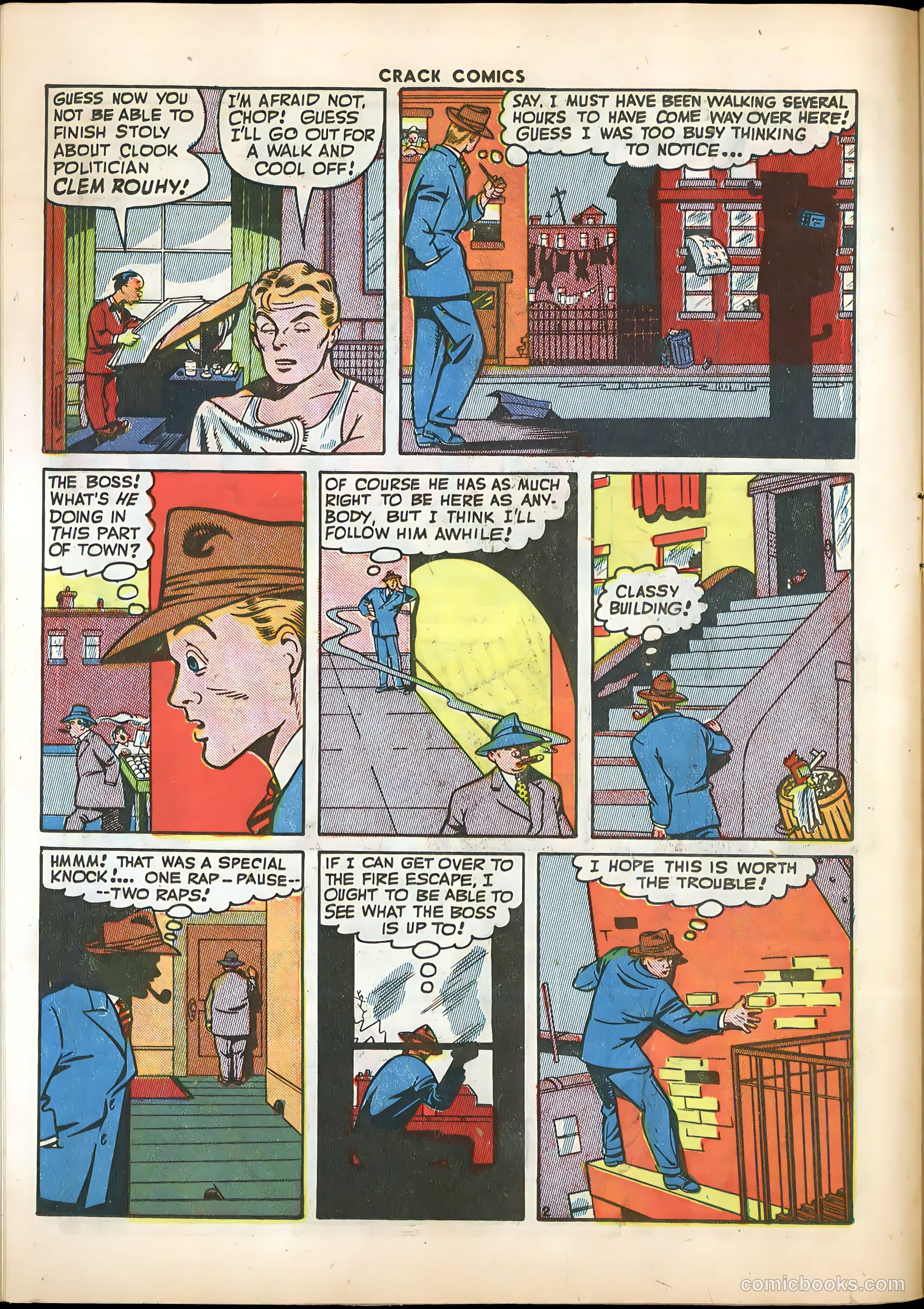 Crack Comics #36 (1944) — page 20 of 60