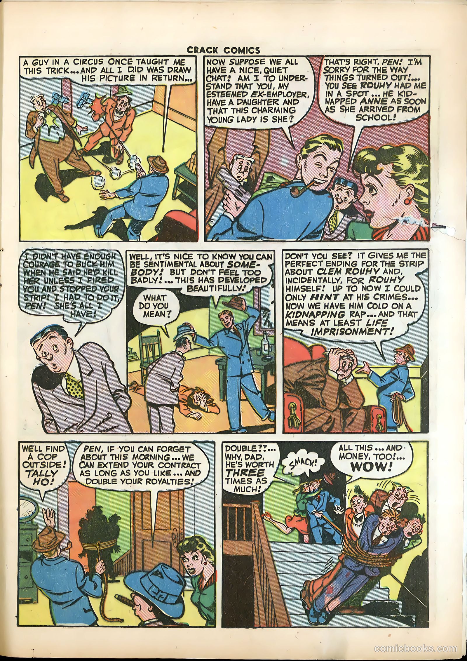 Crack Comics #36 (1944) — page 23 of 60