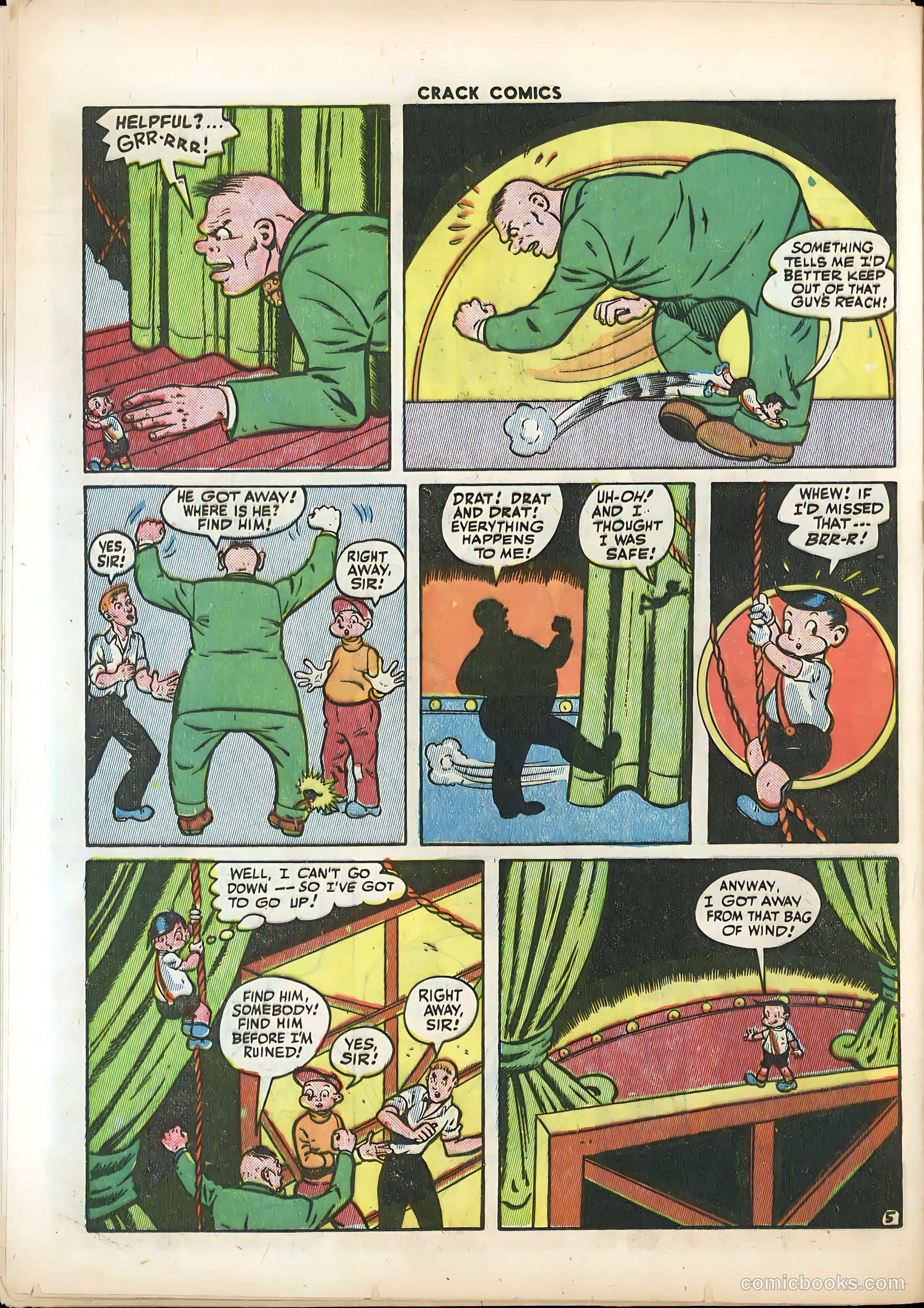 Crack Comics #36 (1944) — page 36 of 60