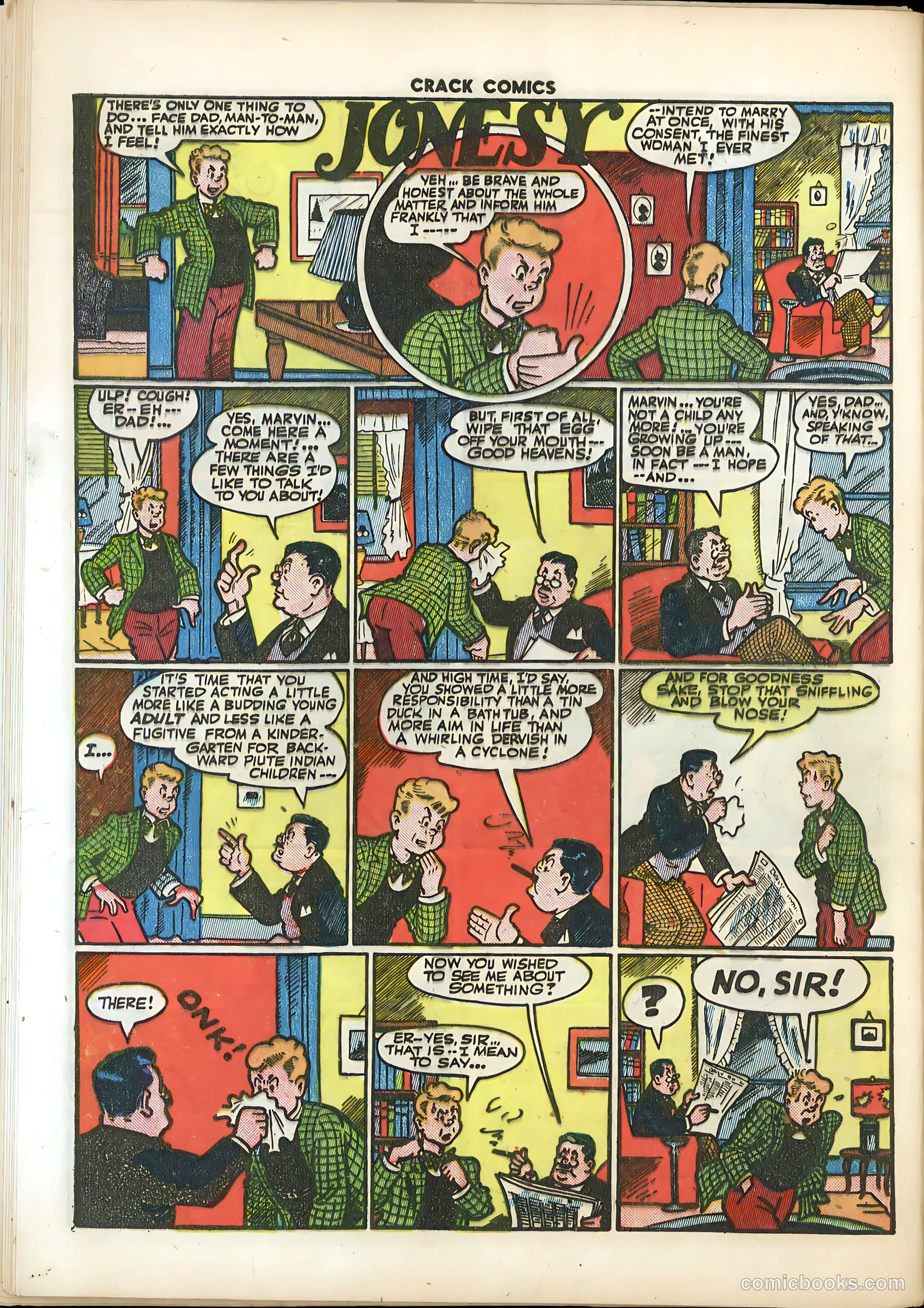 Crack Comics #36 (1944) — page 50 of 60