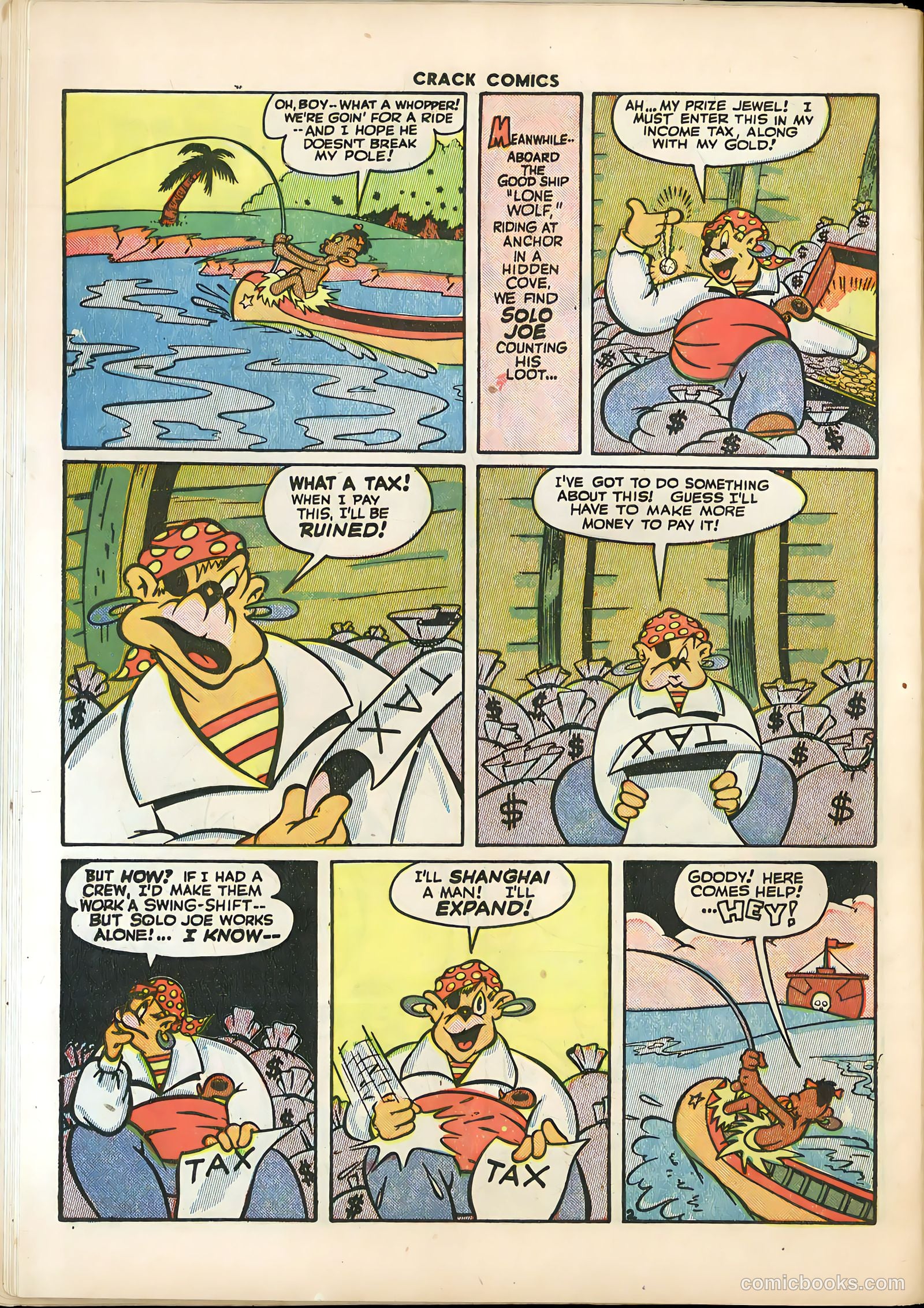 Crack Comics #36 (1944) — page 52 of 60