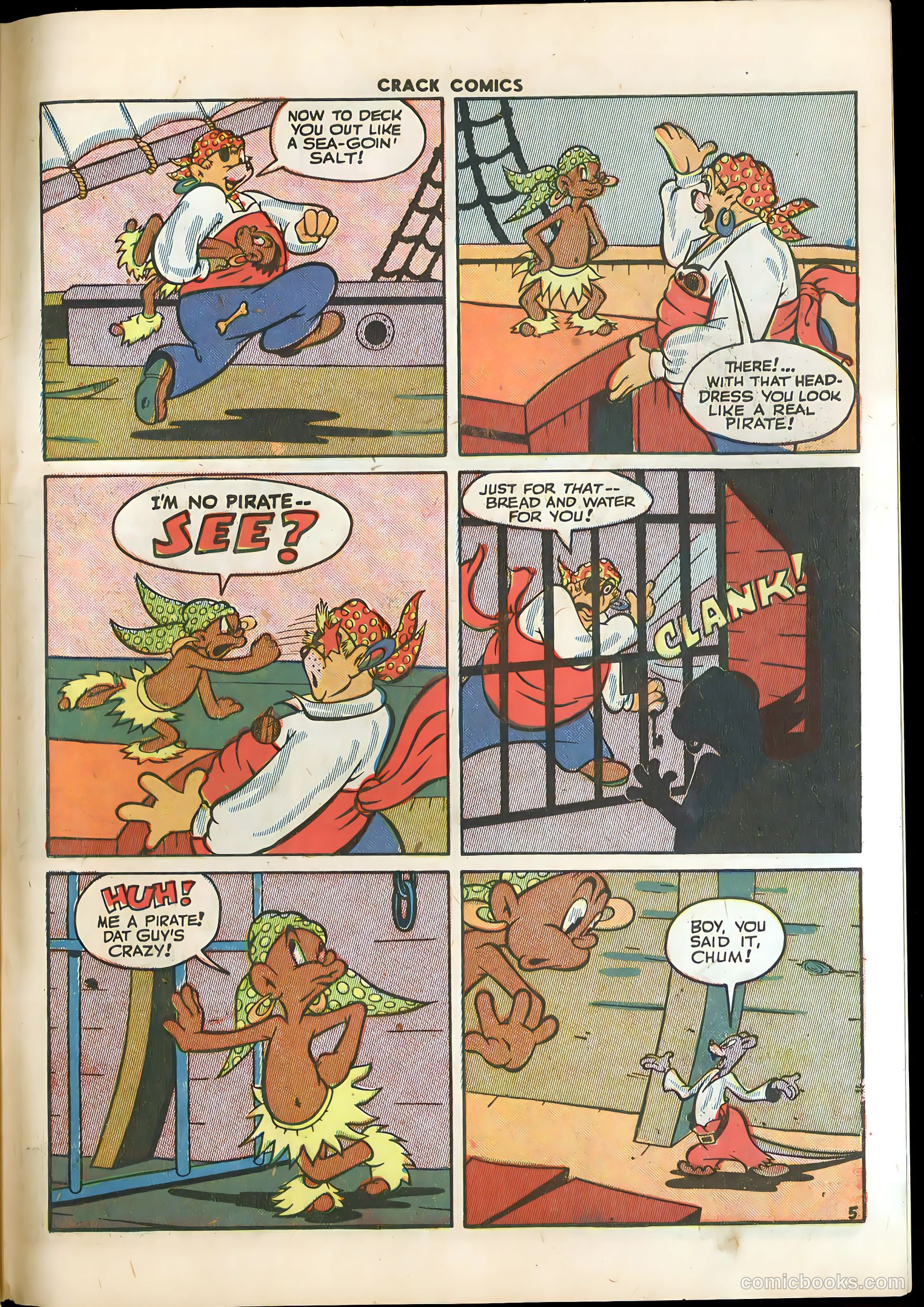 Crack Comics #36 (1944) — page 55 of 60