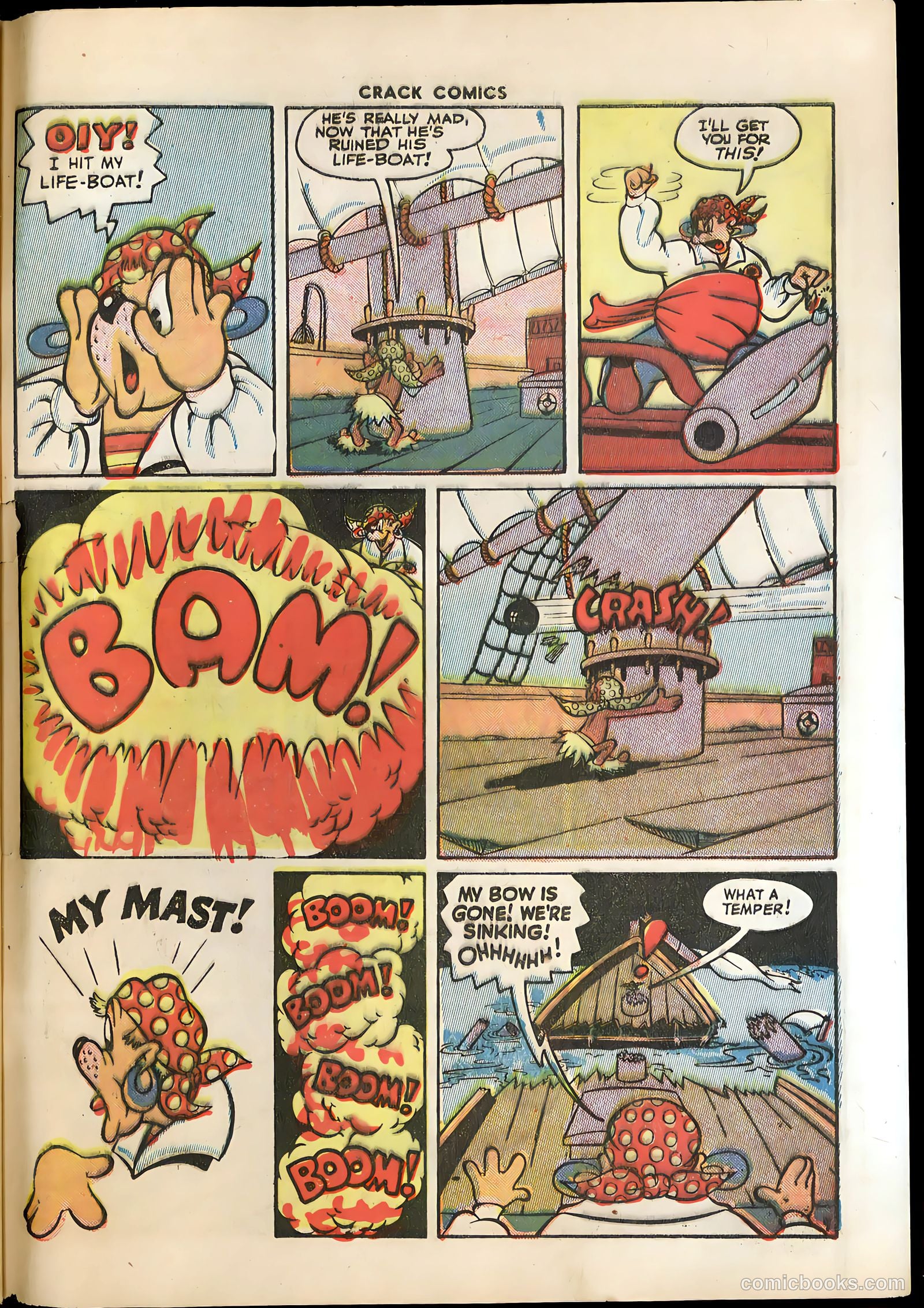 Crack Comics #36 (1944) — page 57 of 60
