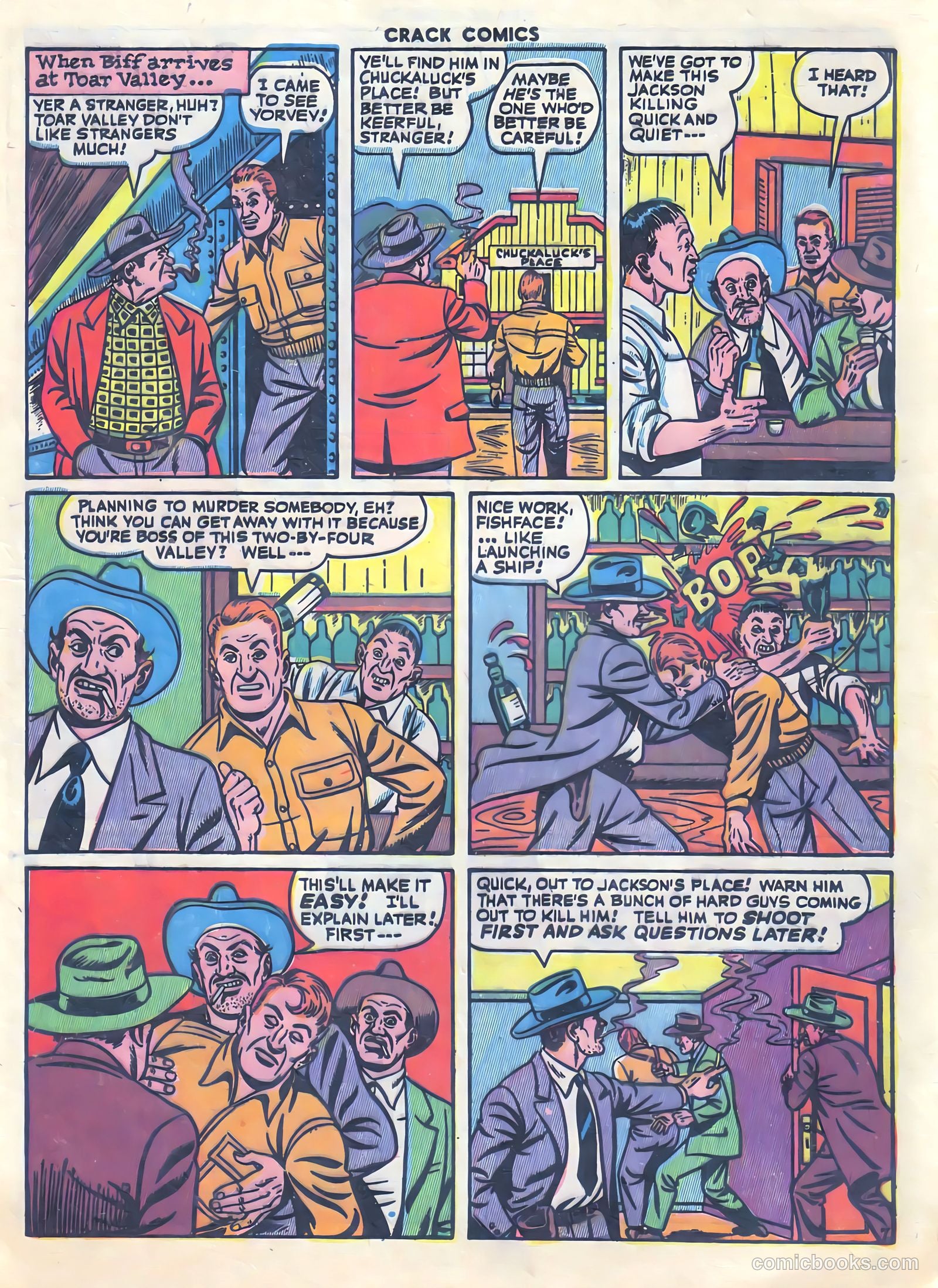Crack Comics #37 (1945) — page 9 of 60