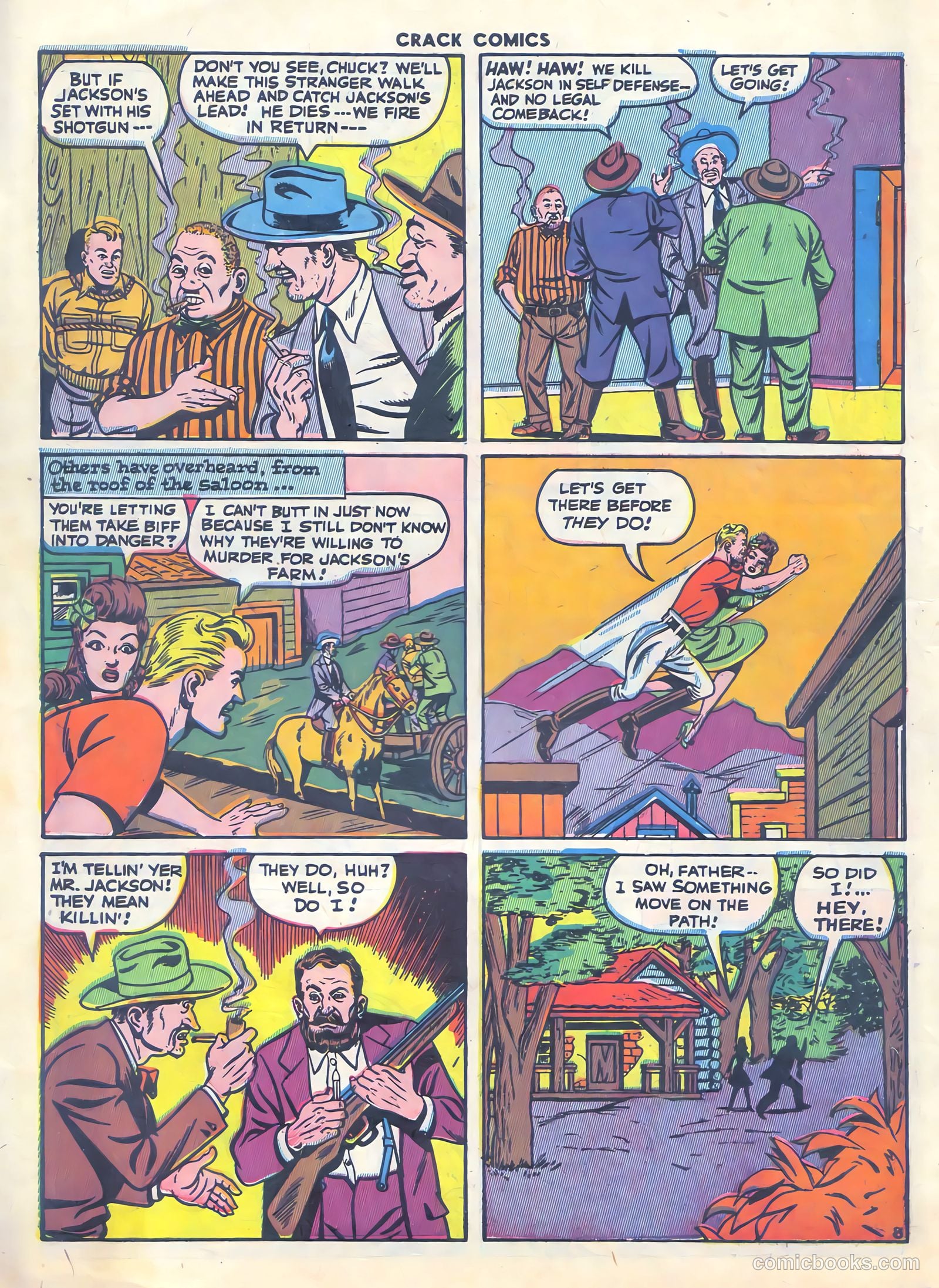 Crack Comics #37 (1945) — page 10 of 60