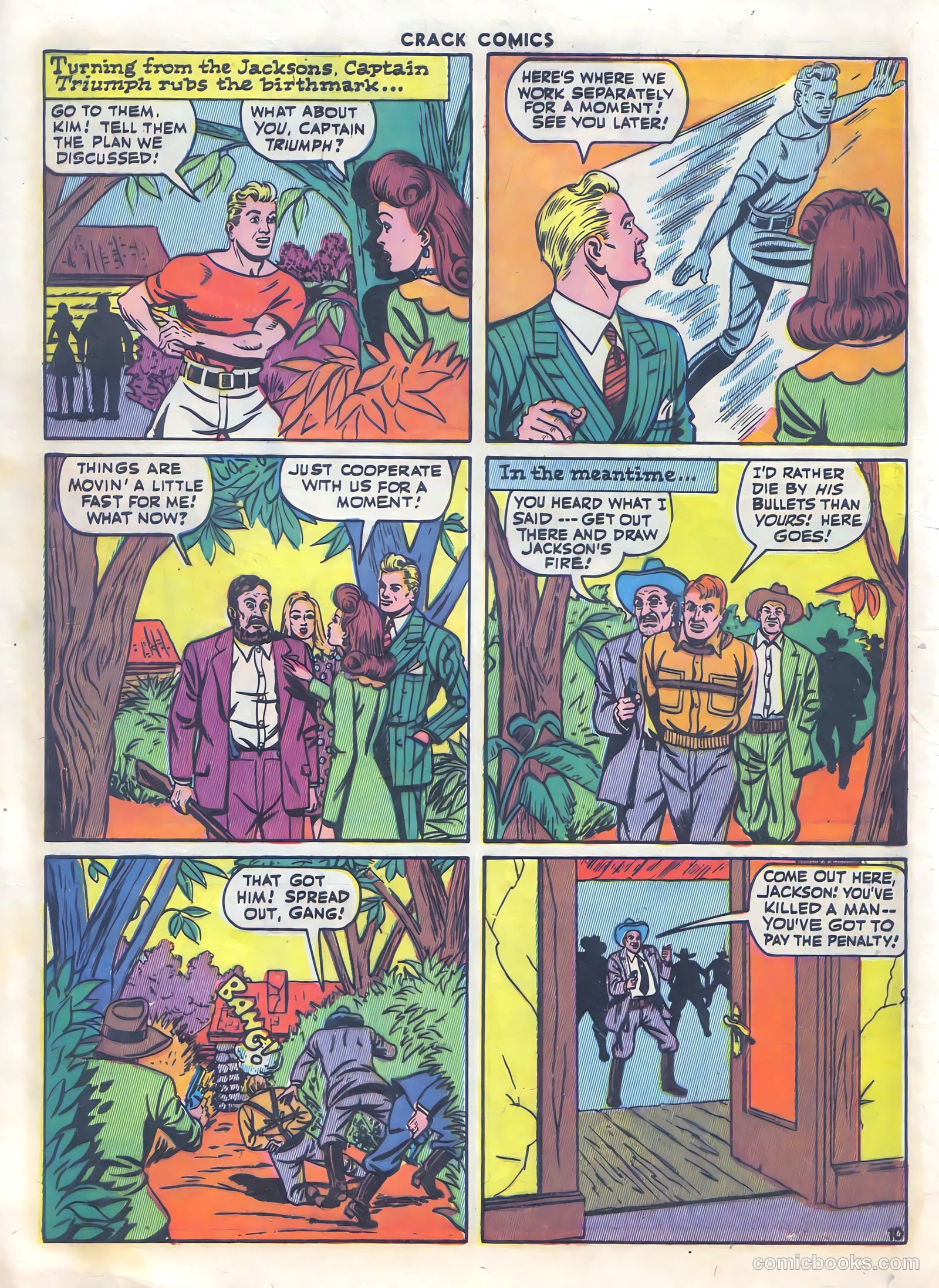 Crack Comics #37 (1945) — page 12 of 60