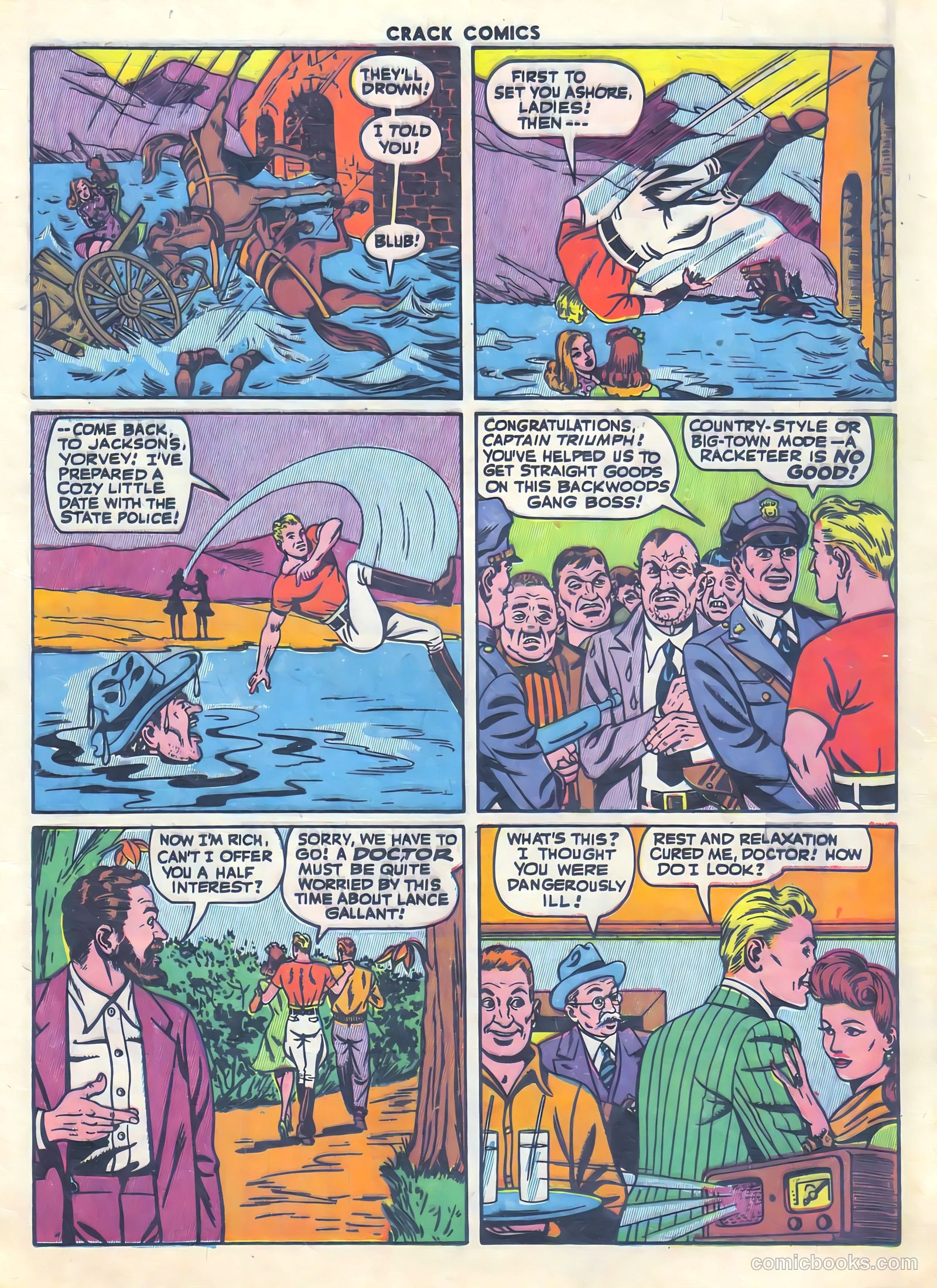Crack Comics #37 (1945) — page 17 of 60