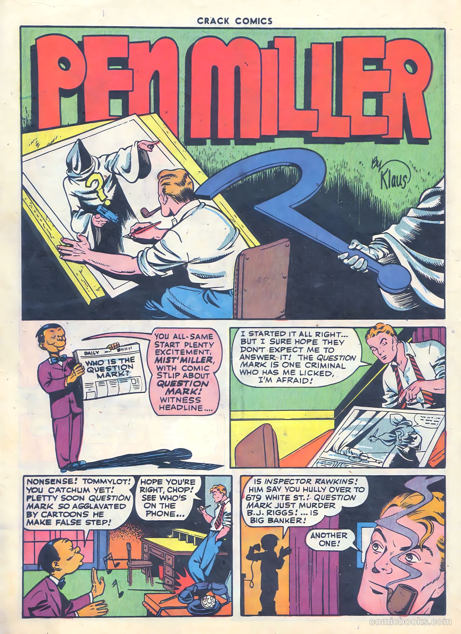 Crack Comics #37 (1945) — page 18 of 60