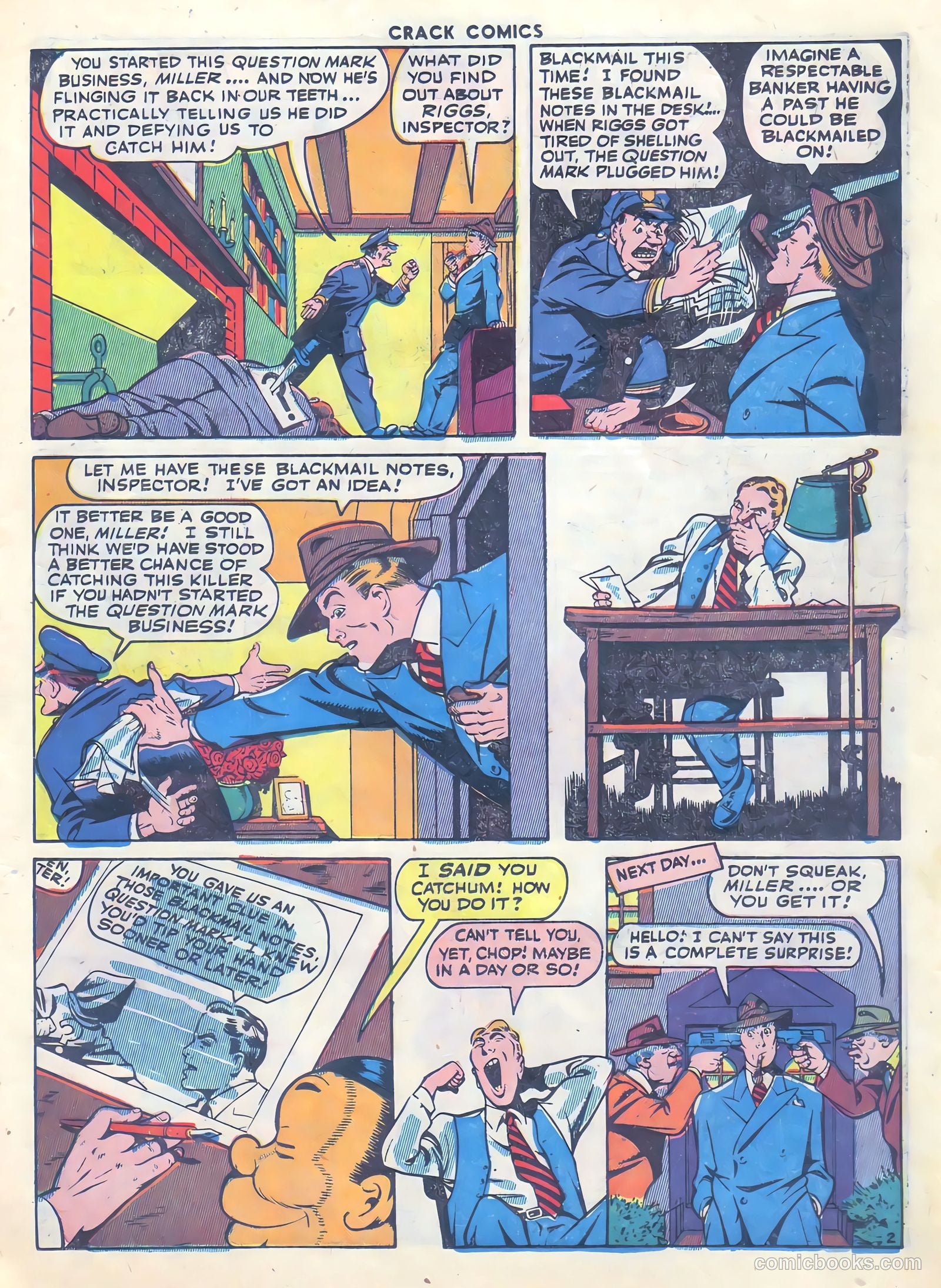 Crack Comics #37 (1945) — page 19 of 60