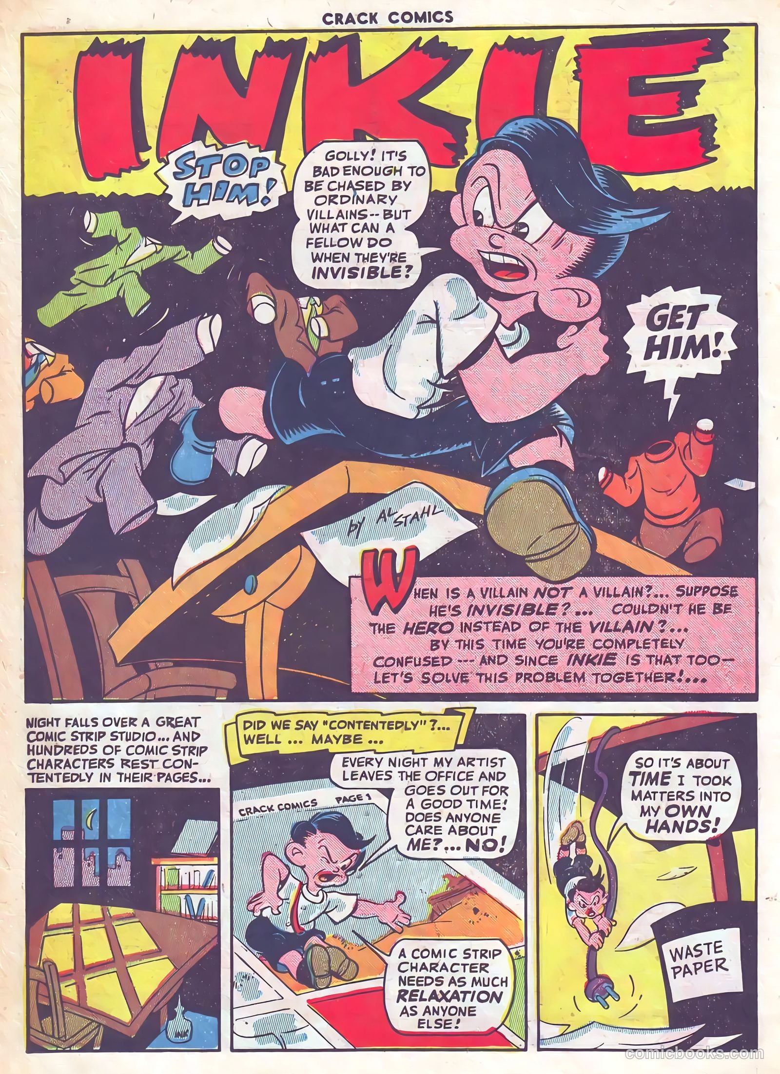 Crack Comics #37 (1945) — page 32 of 60