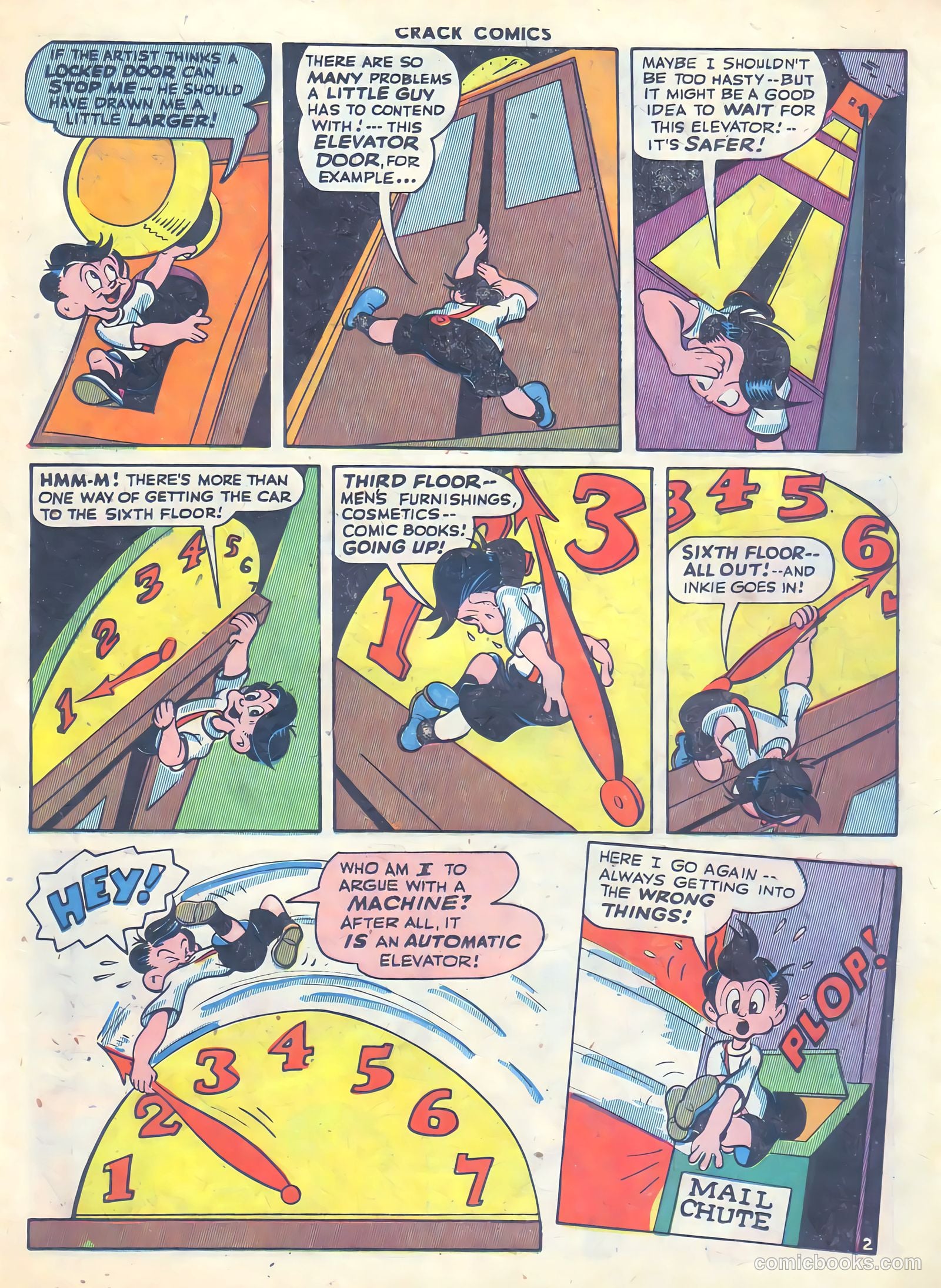Crack Comics #37 (1945) — page 33 of 60