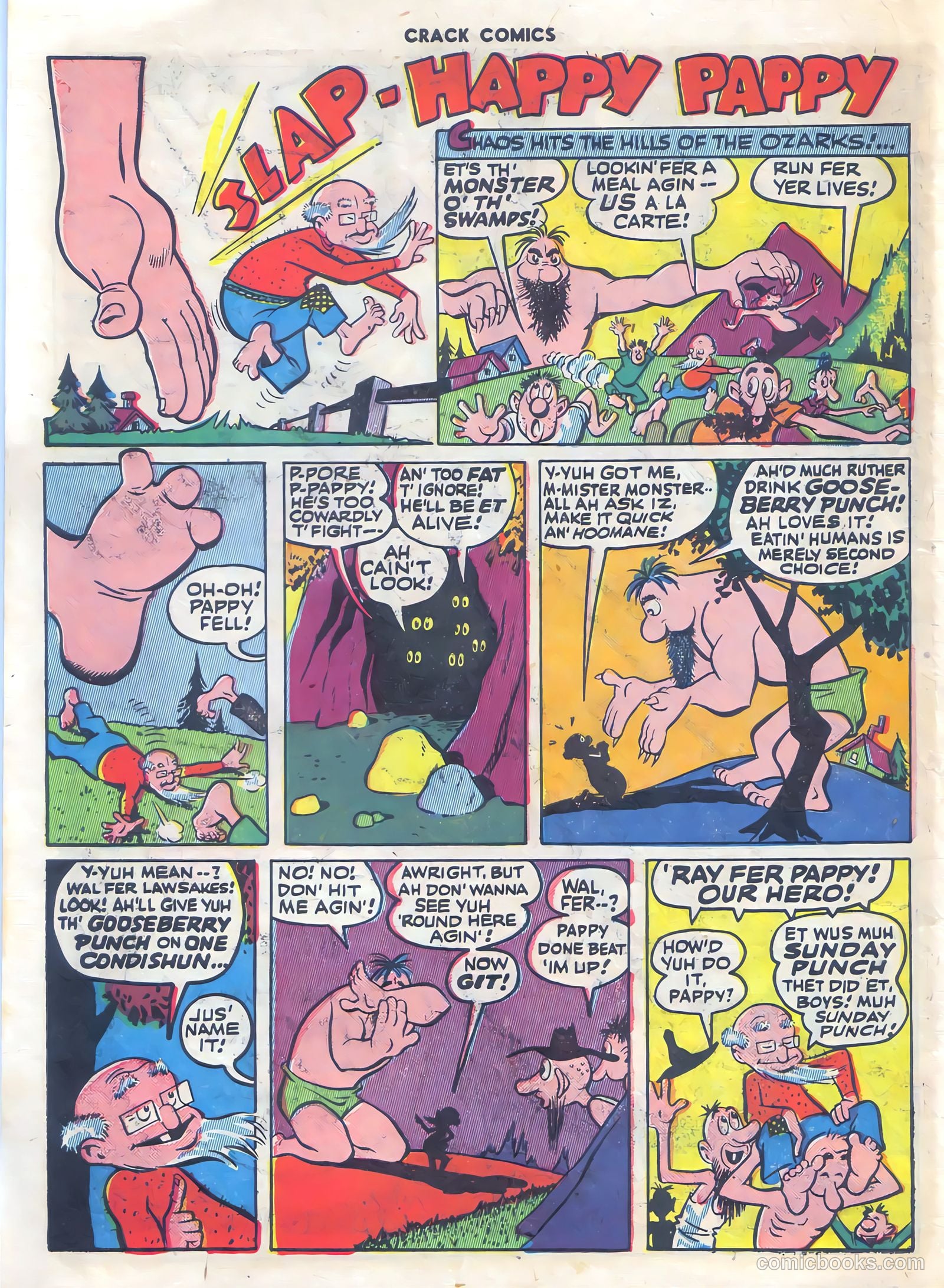 Crack Comics #37 (1945) — page 50 of 60