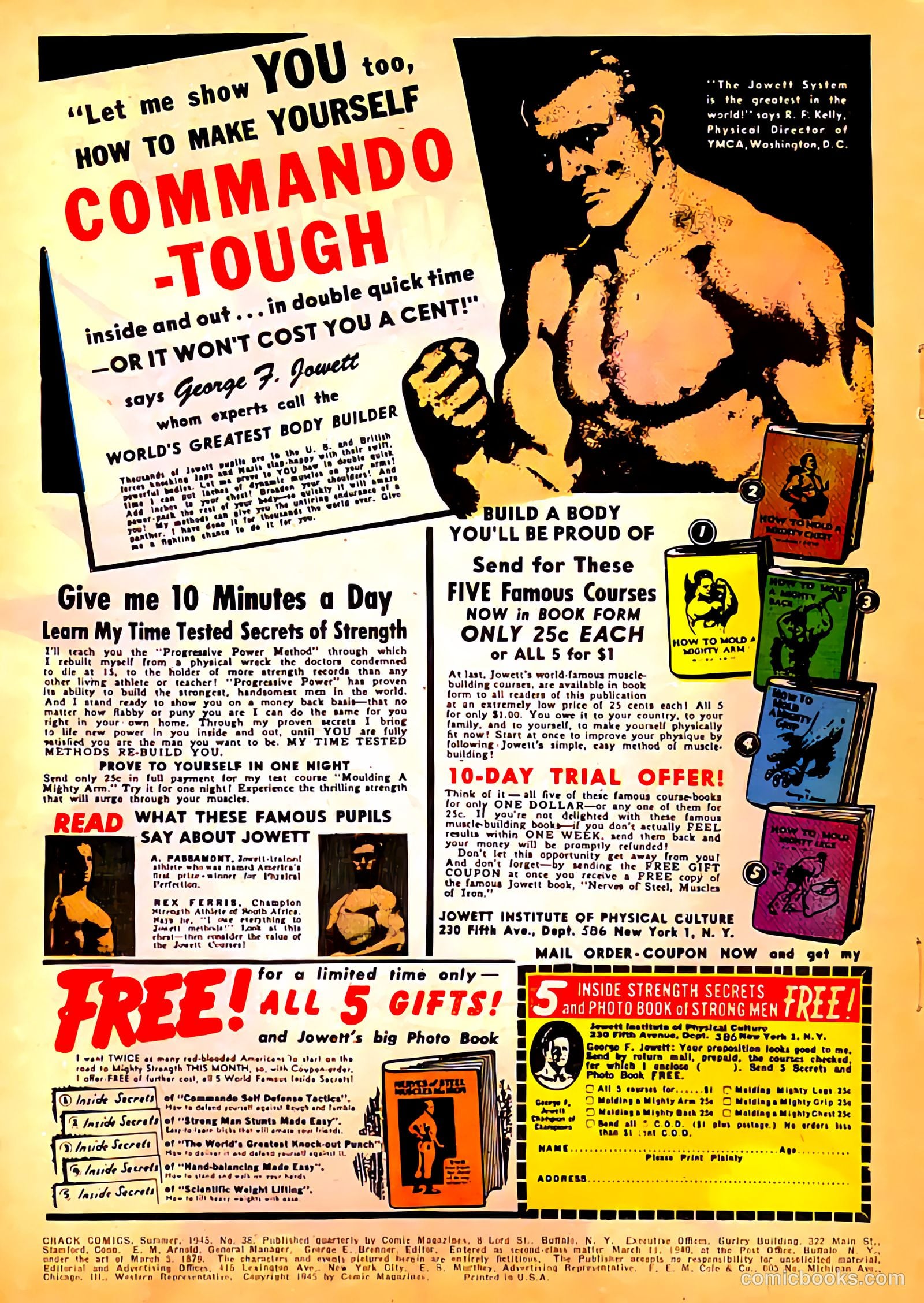 Crack Comics #38 (1945) — page 2 of 60
