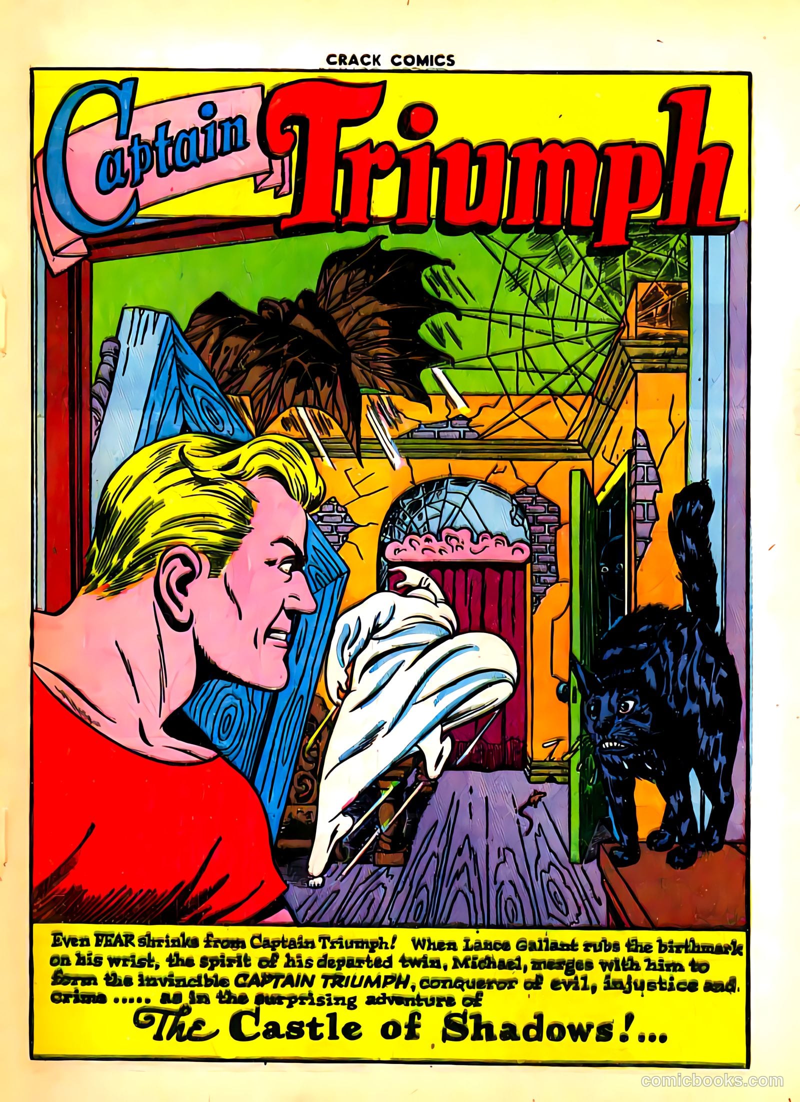 Crack Comics #38 (1945) — page 3 of 60
