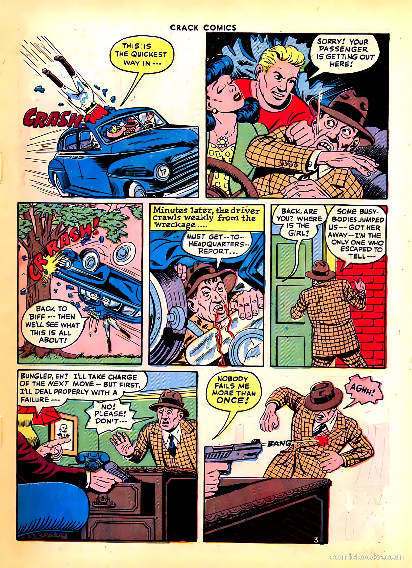 Crack Comics #38 (1945) — page 5 of 60