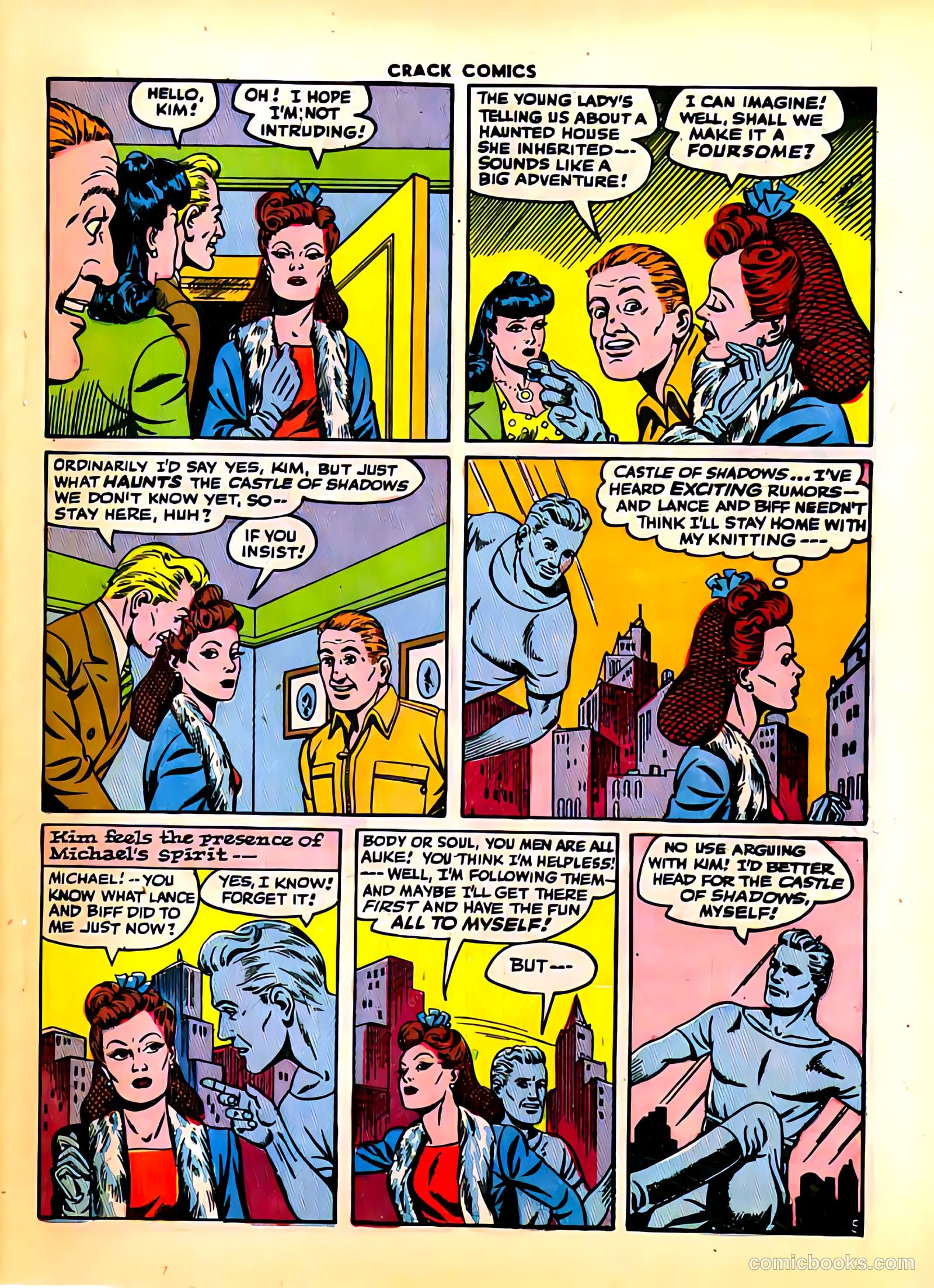 Crack Comics #38 (1945) — page 7 of 60