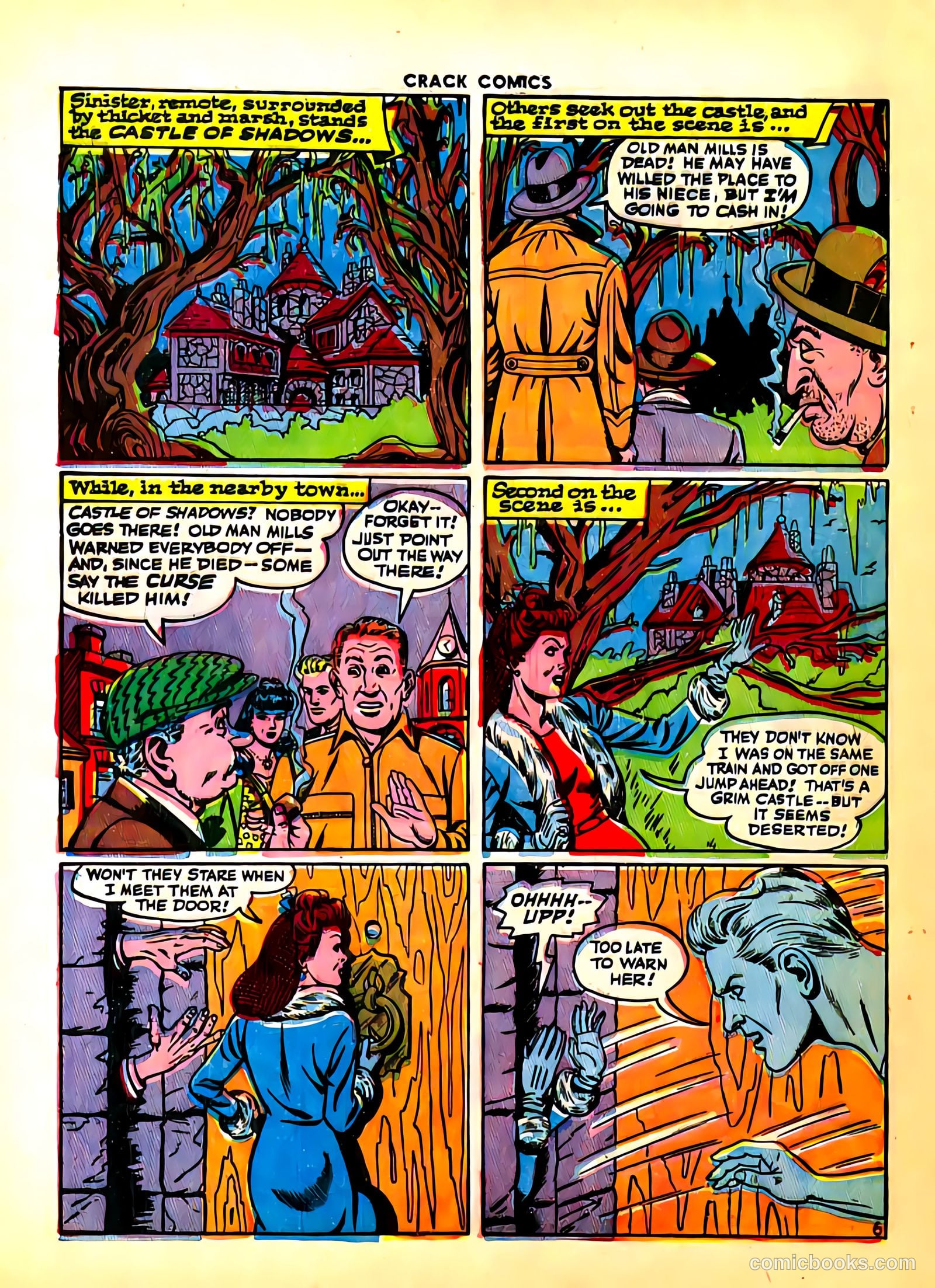 Crack Comics #38 (1945) — page 8 of 60