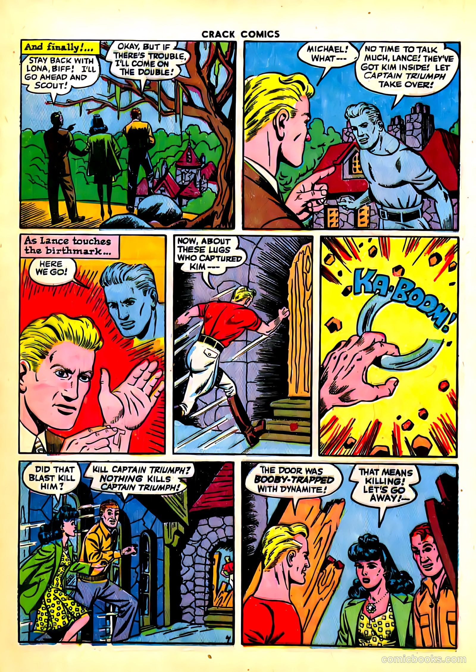 Crack Comics #38 (1945) — page 9 of 60