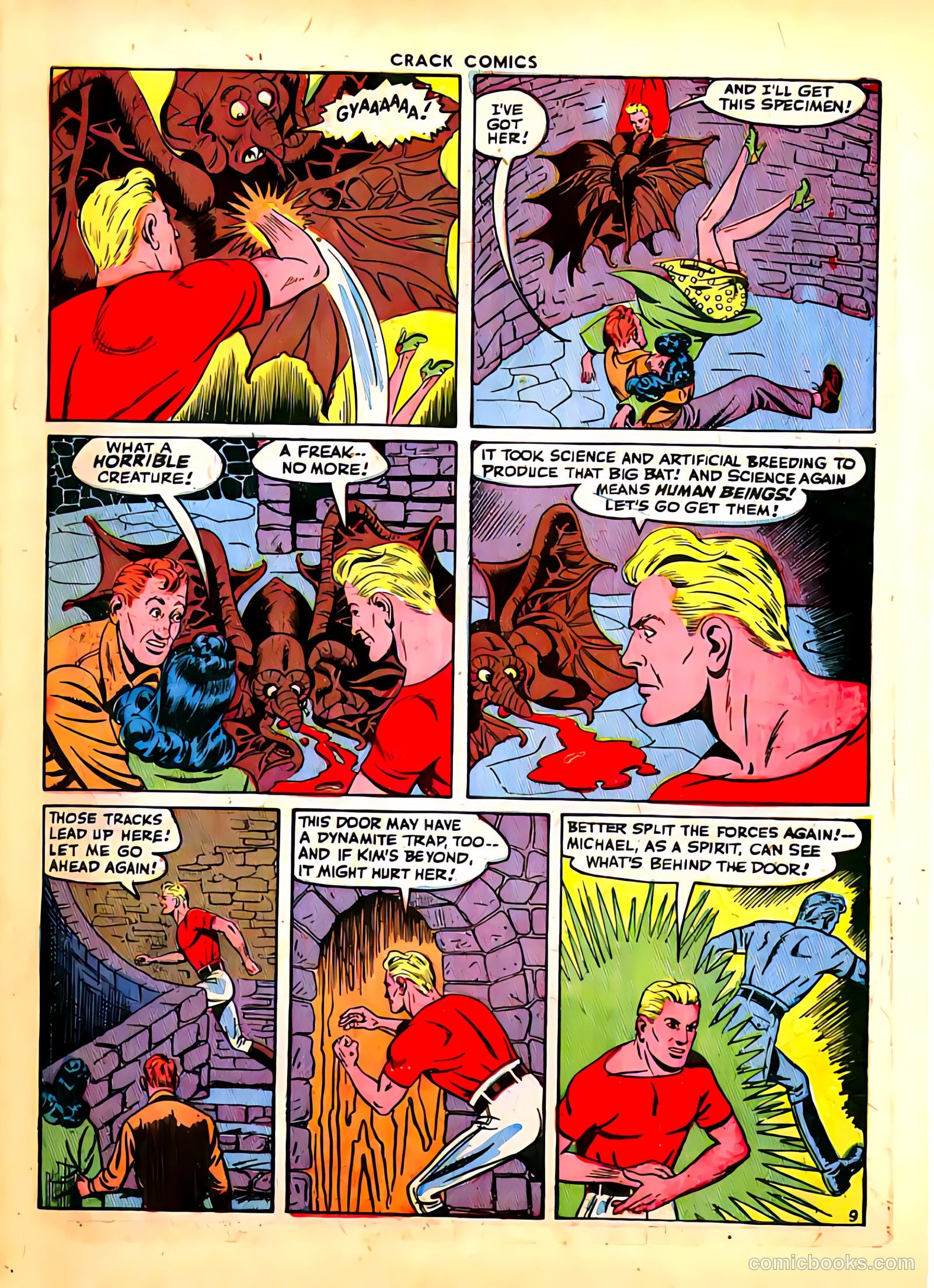 Crack Comics #38 (1945) — page 11 of 60