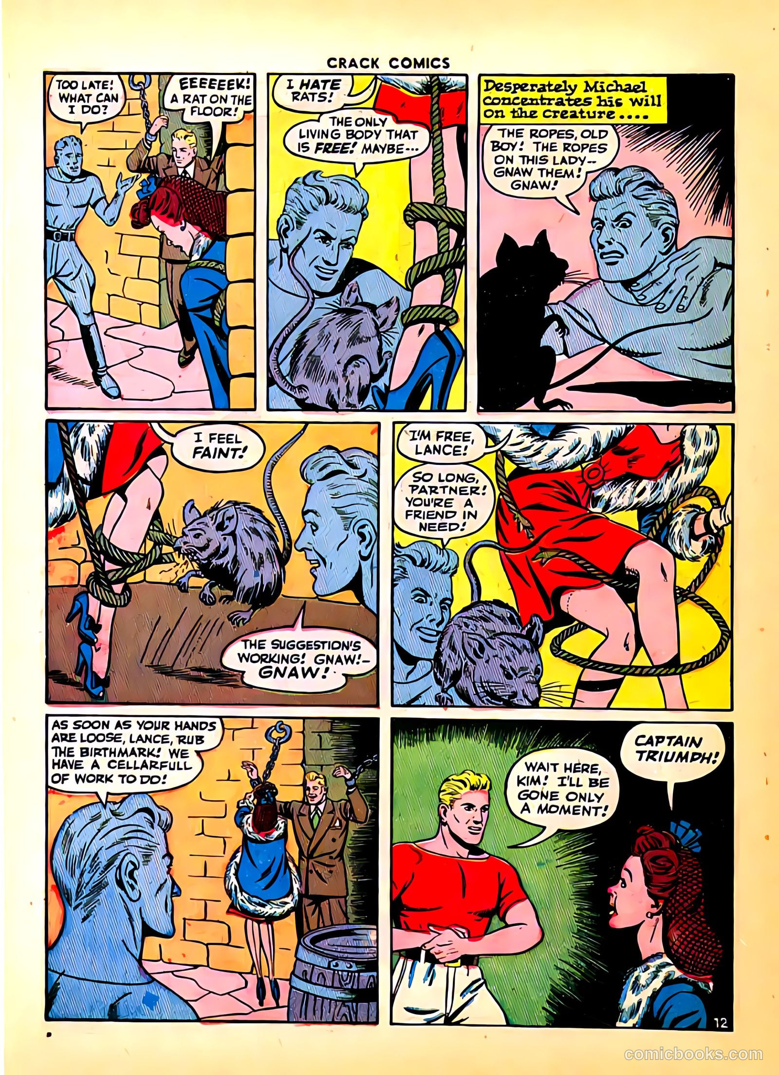Crack Comics #38 (1945) — page 14 of 60