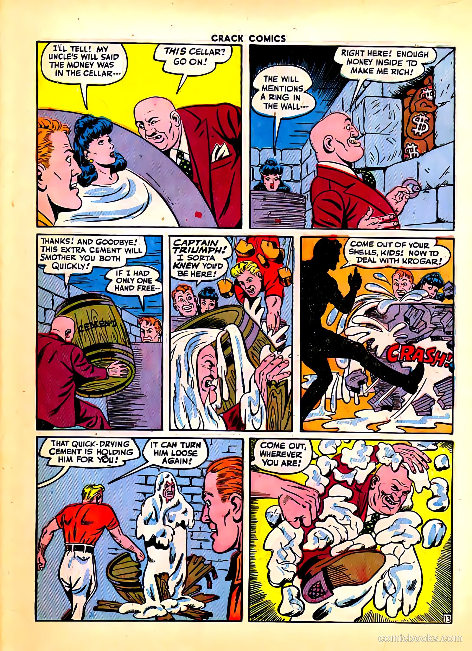 Crack Comics #38 (1945) — page 15 of 60