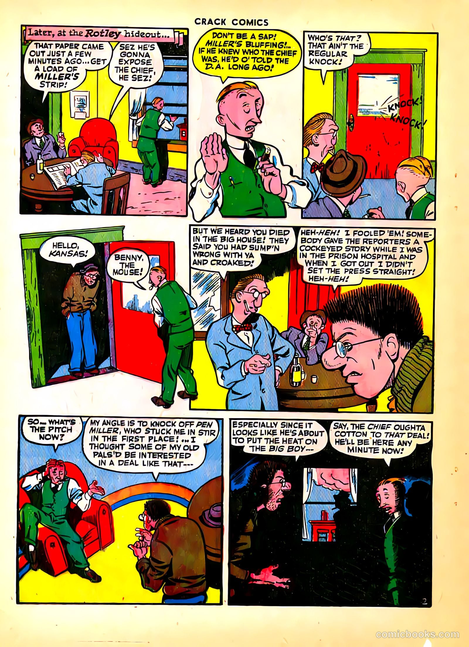 Crack Comics #38 (1945) — page 20 of 60