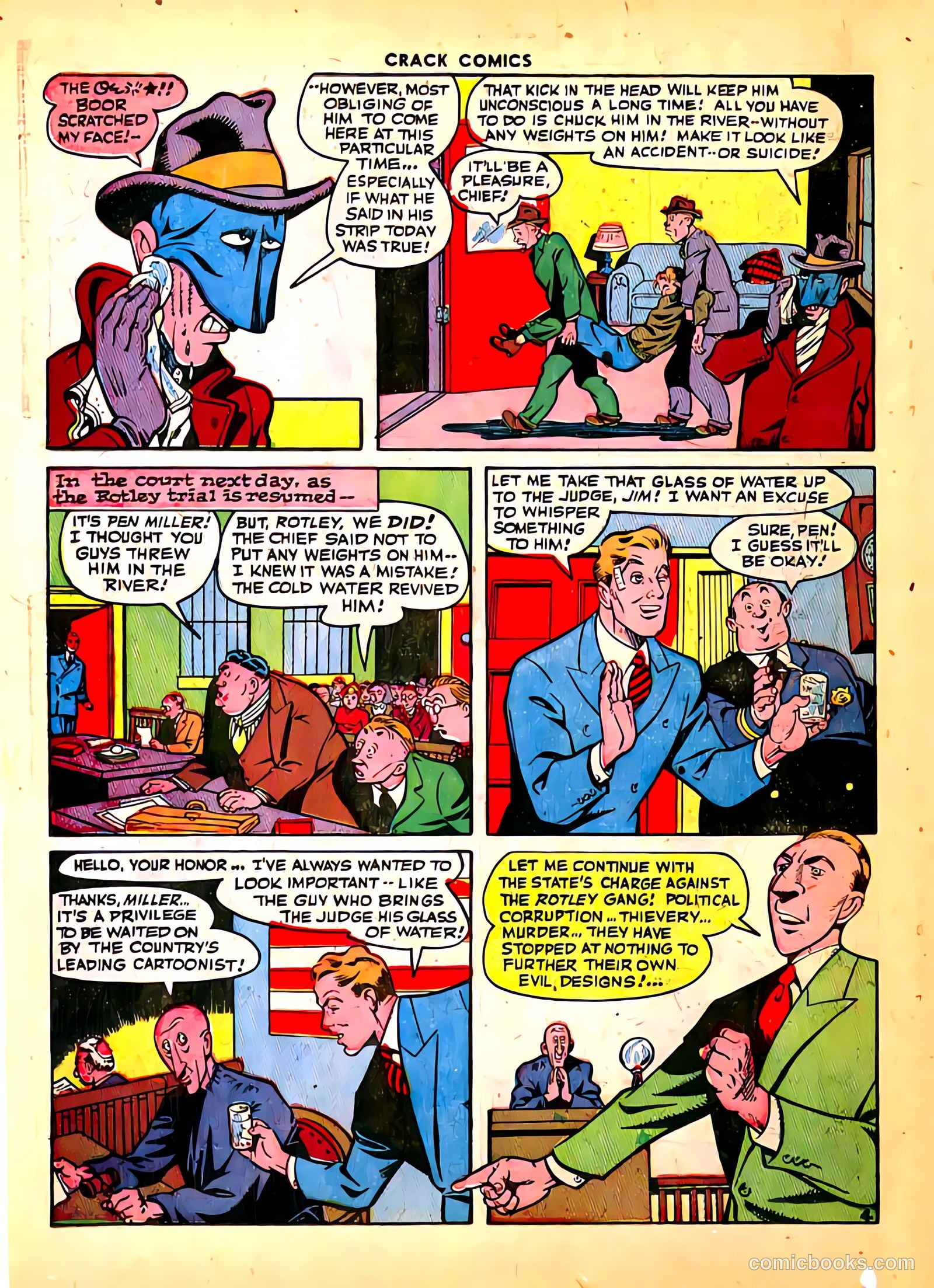 Crack Comics #38 (1945) — page 22 of 60